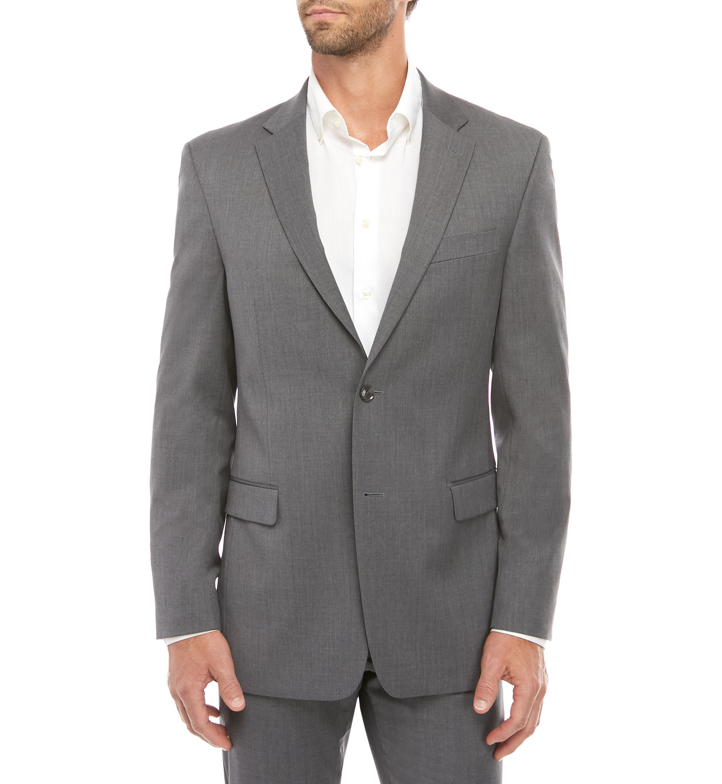 Solid Stretch Classic Fit Suit Separate Coat