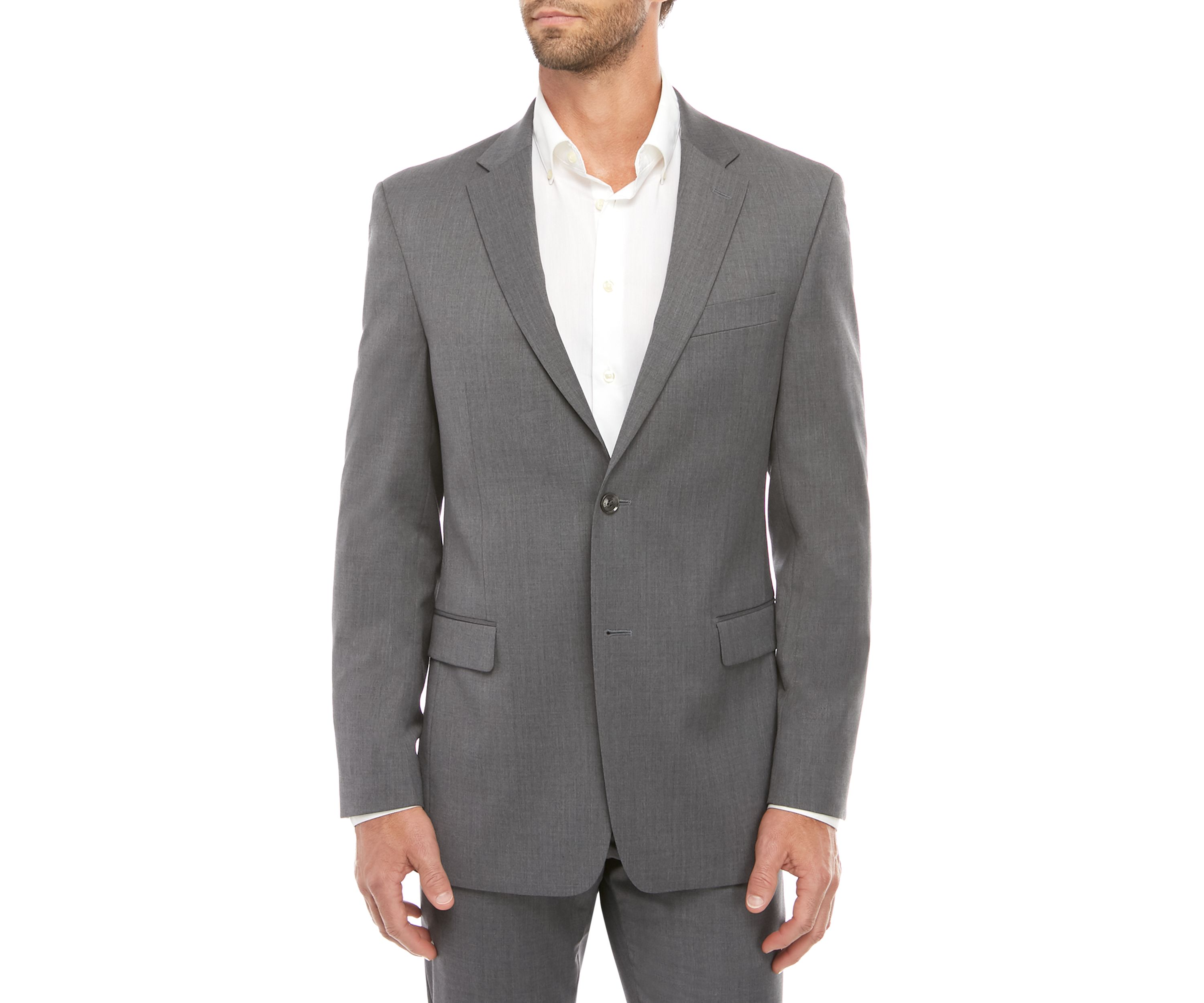 Solid Stretch Classic Fit Suit Separate Coat