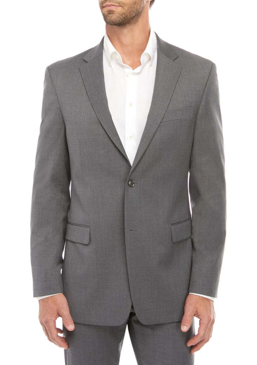 Solid Stretch Classic Fit Suit Separate Coat