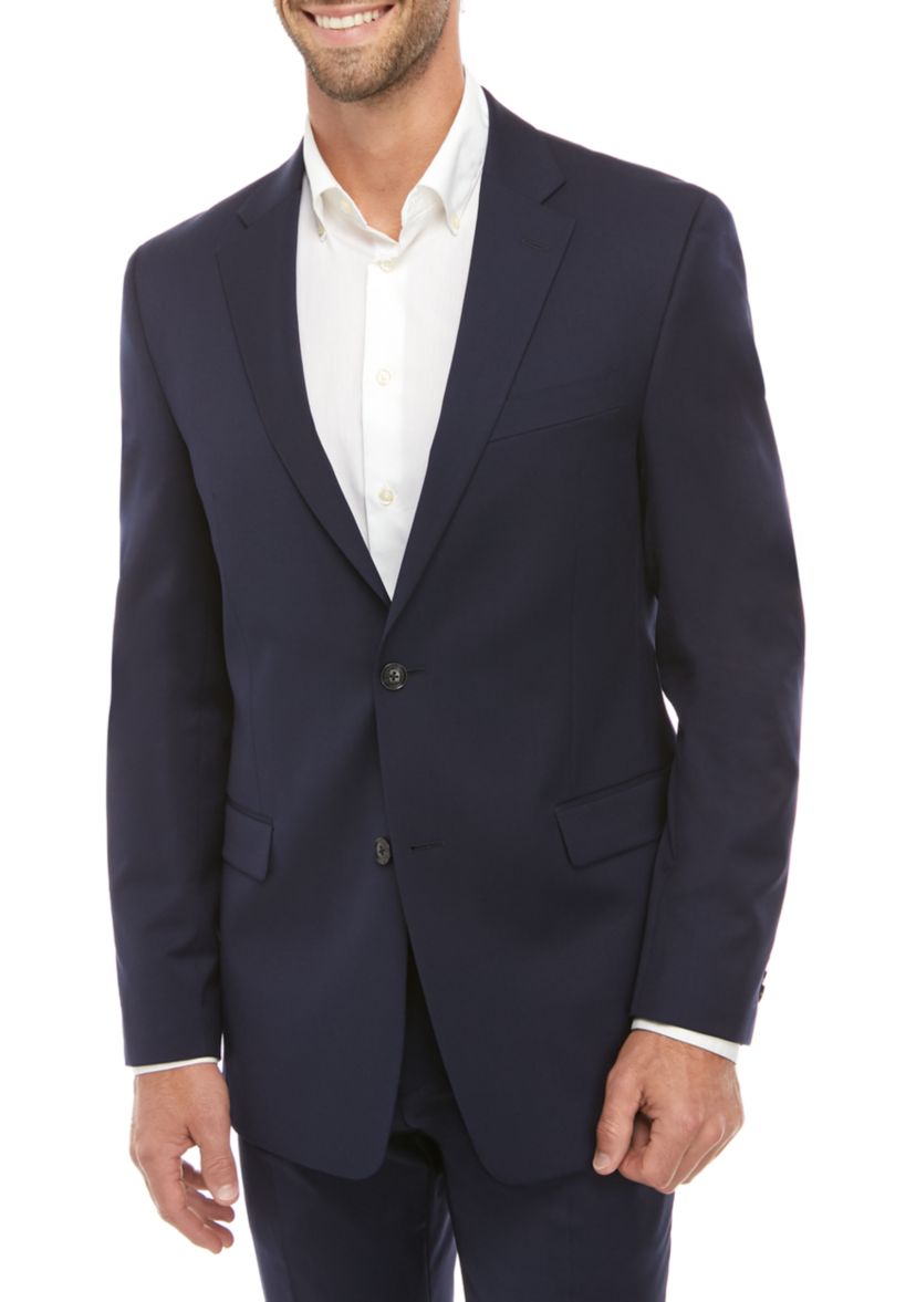 Twill Stretch Classic Fit Suit Separate Coat