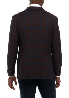 Tommy Hilfiger Plaid Blazer belk