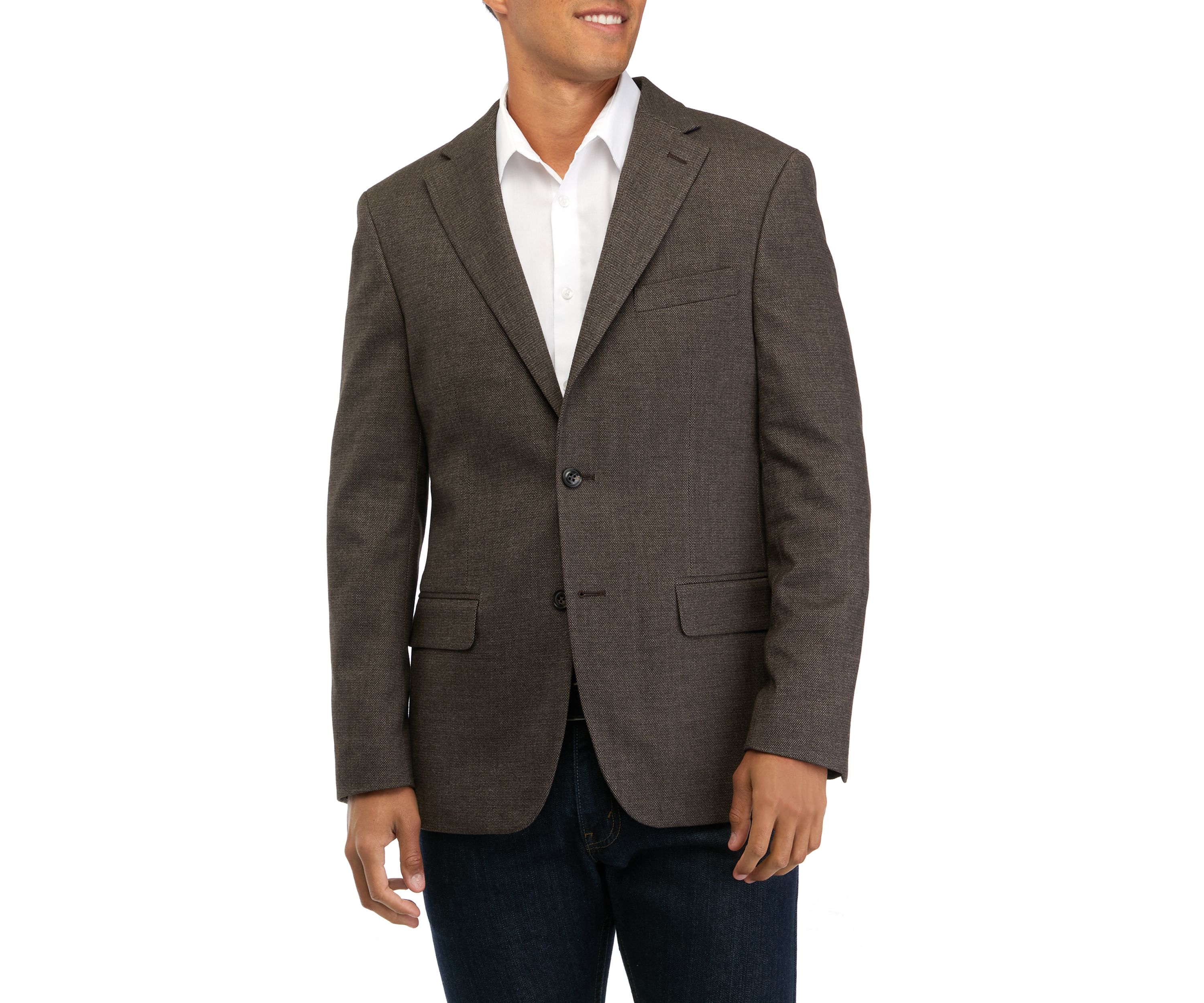 Single Breasted Two Button Suit Jacket