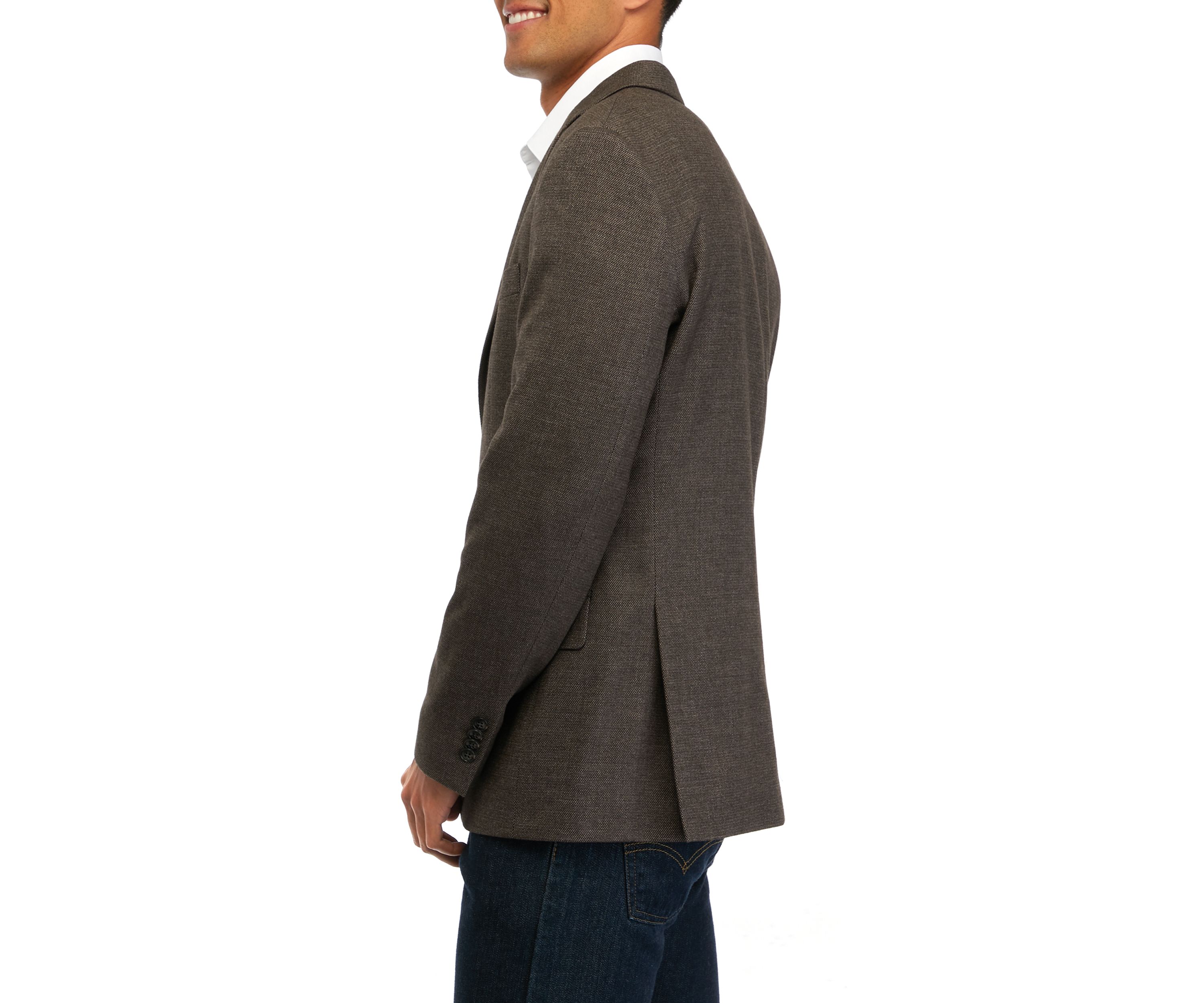 Single Breasted Two Button Suit Jacket