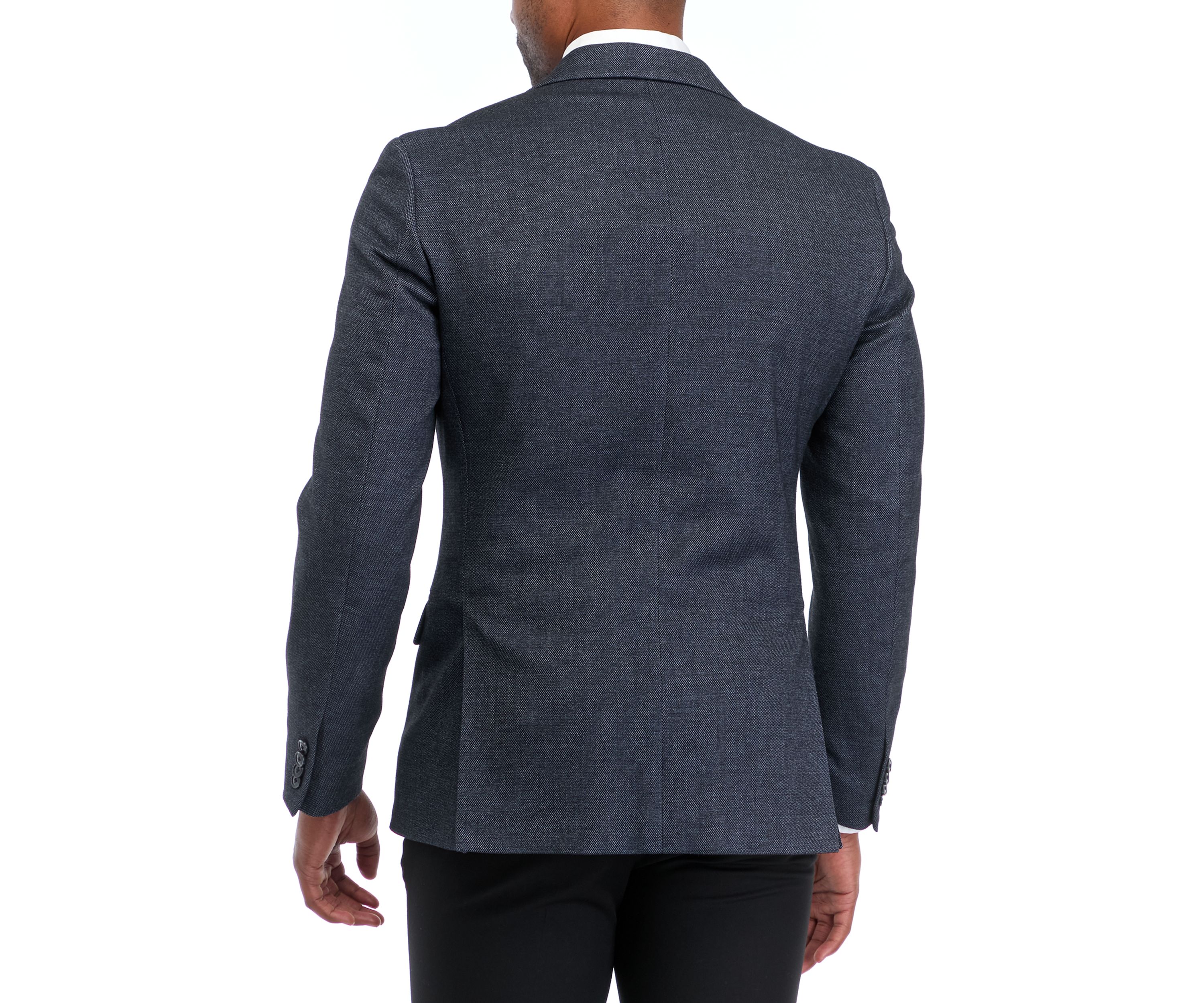 Textured Solid Modern Fit Sport Coat