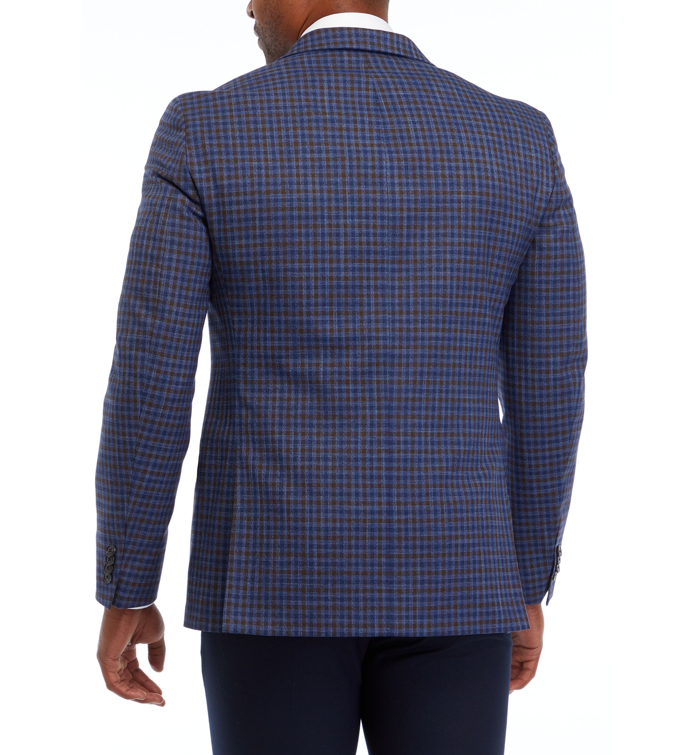 Check Print Sport Coat