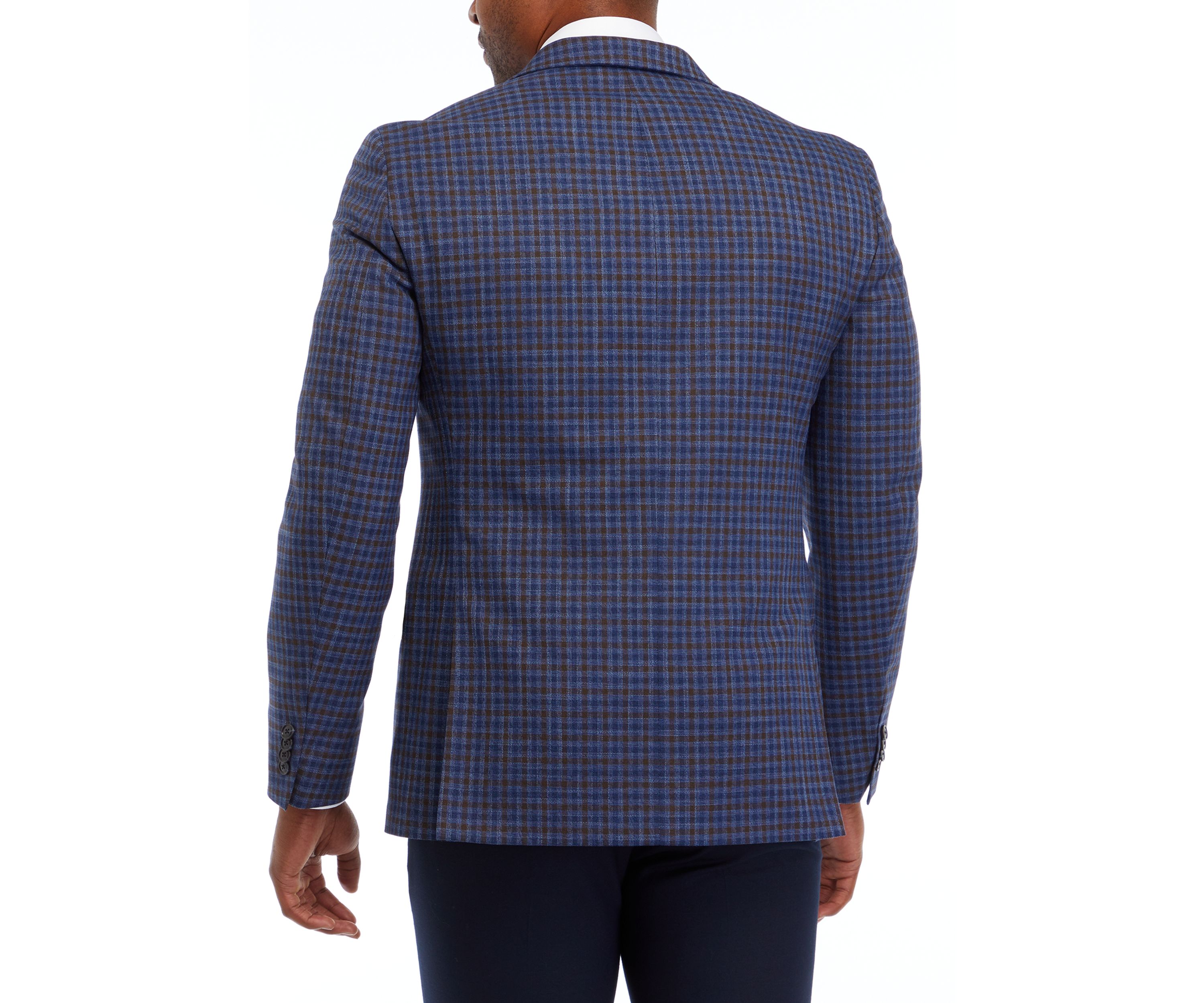 Check Print Sport Coat