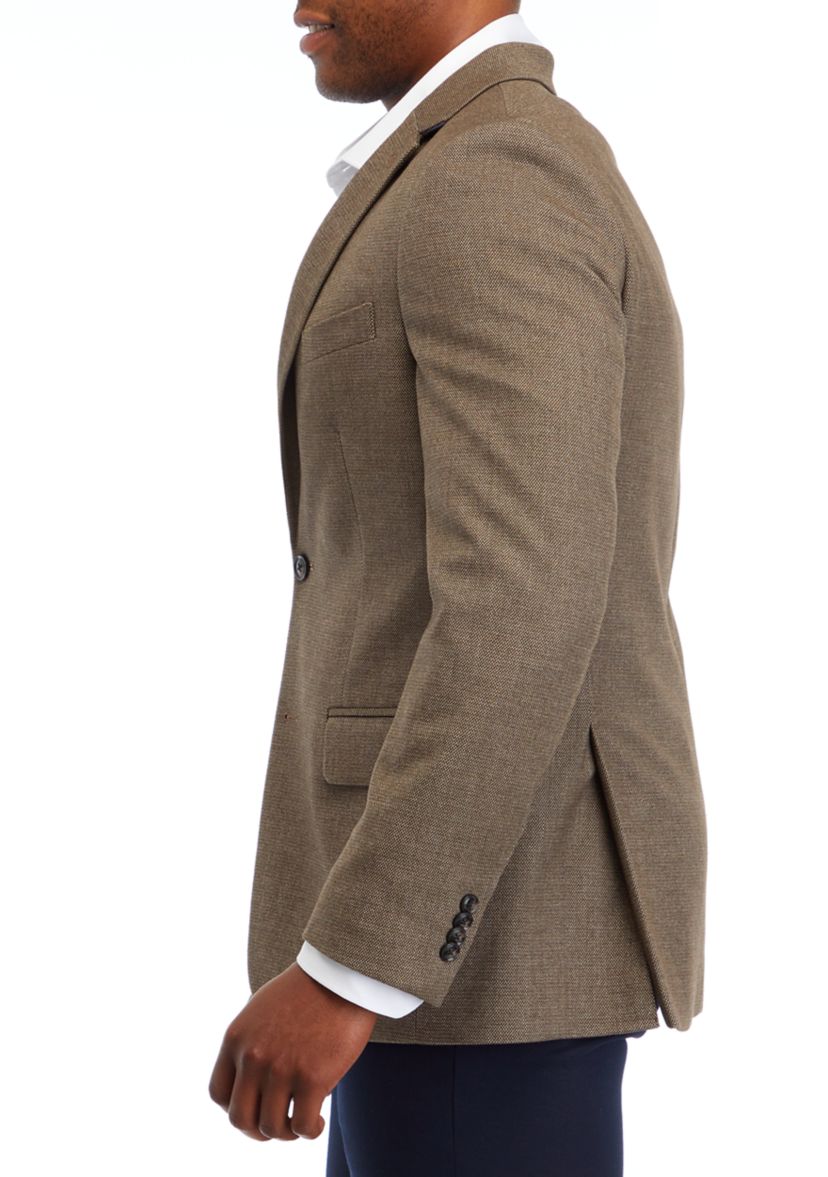 Textured Solid Sport Coat