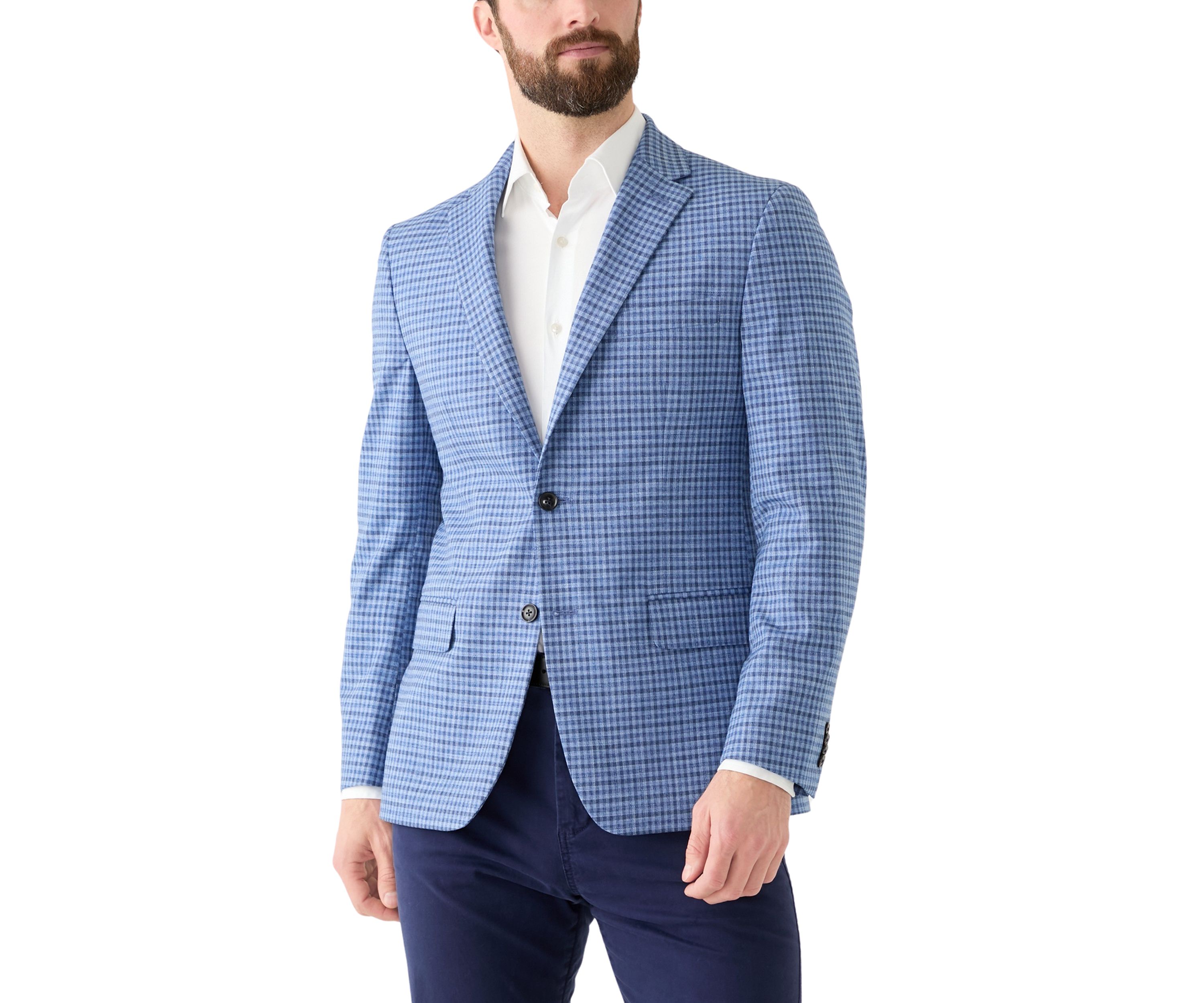 Single Breasted Check Sportcoat