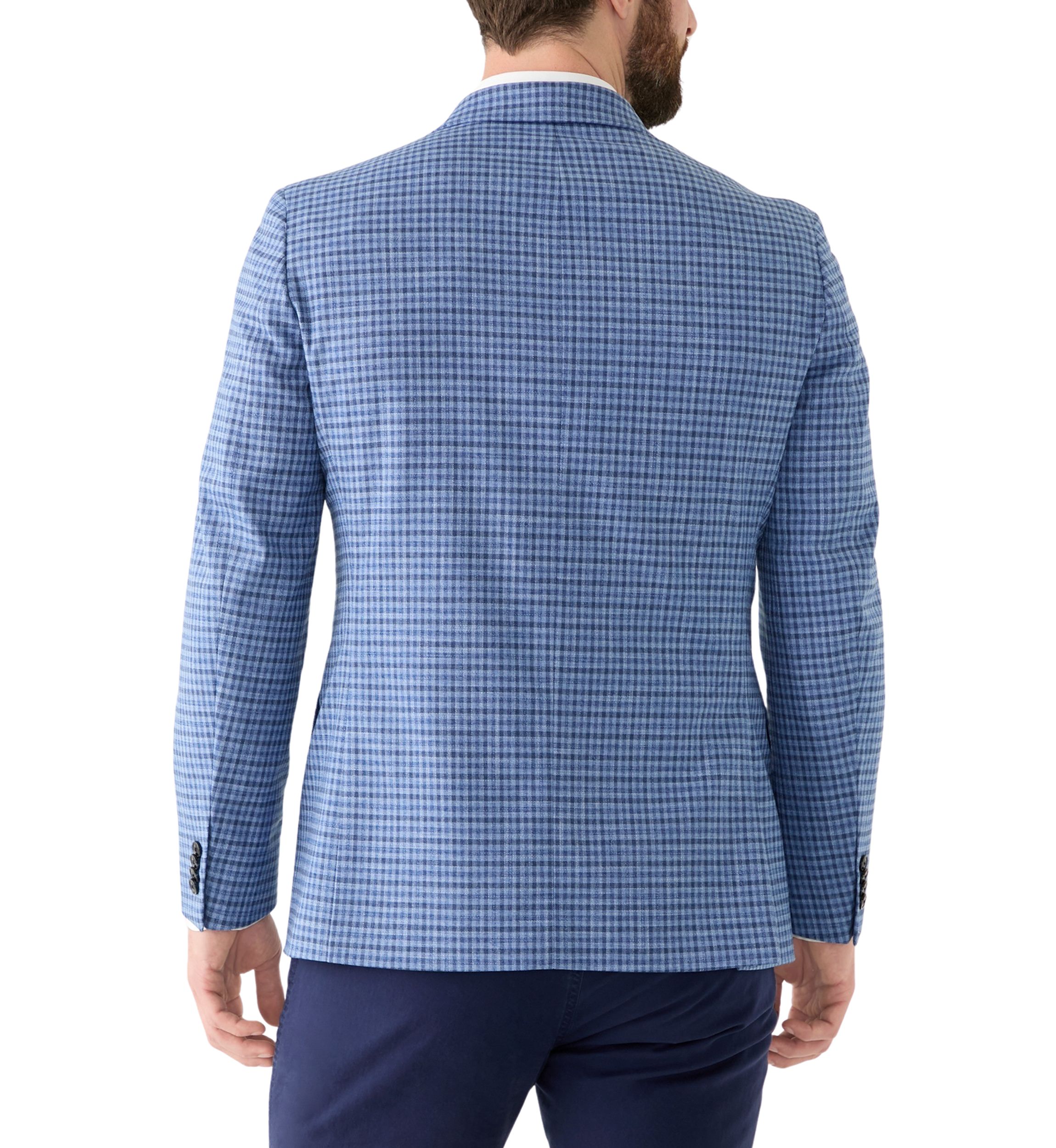 Single Breasted Check Sportcoat