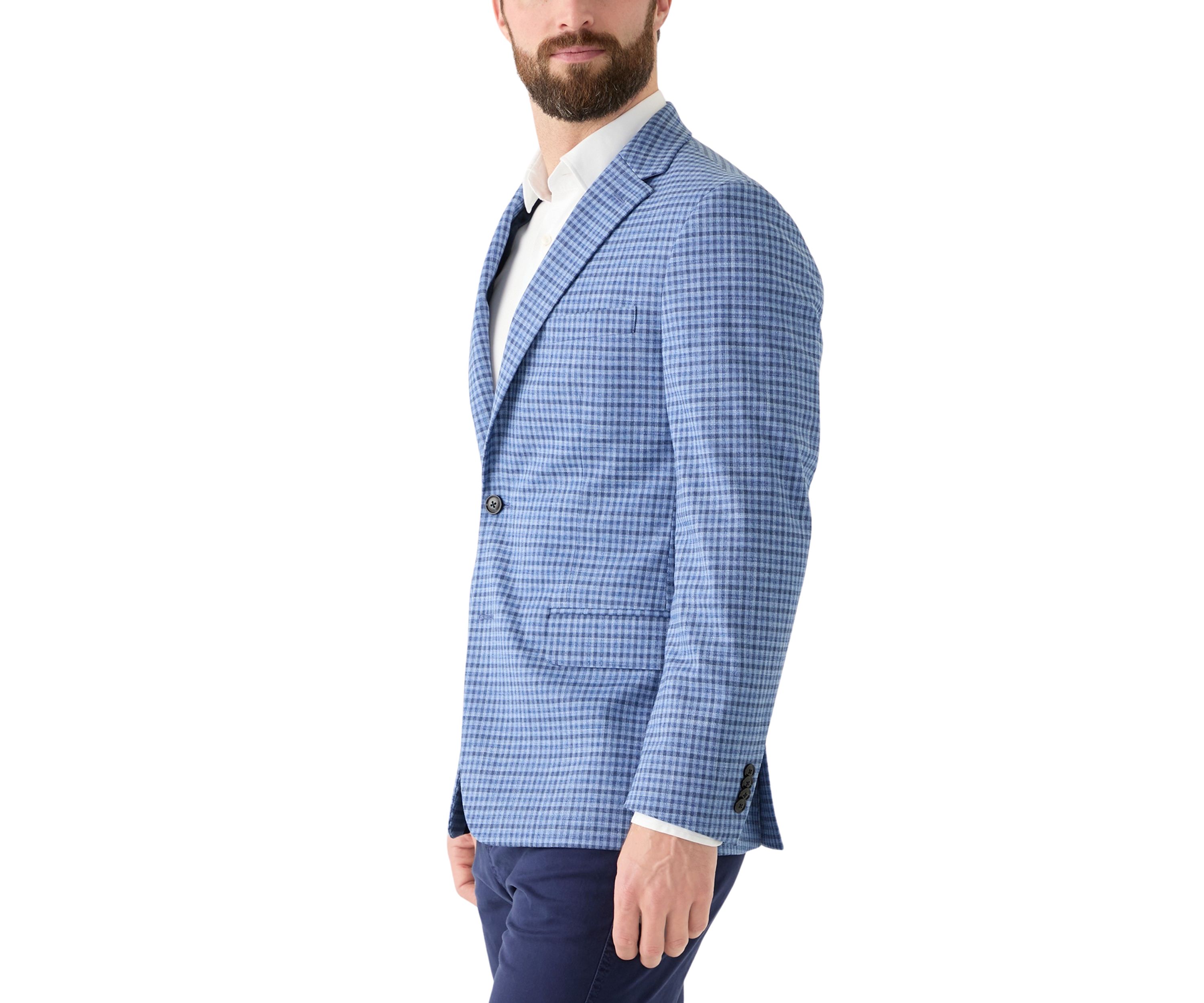 Single Breasted Check Sportcoat