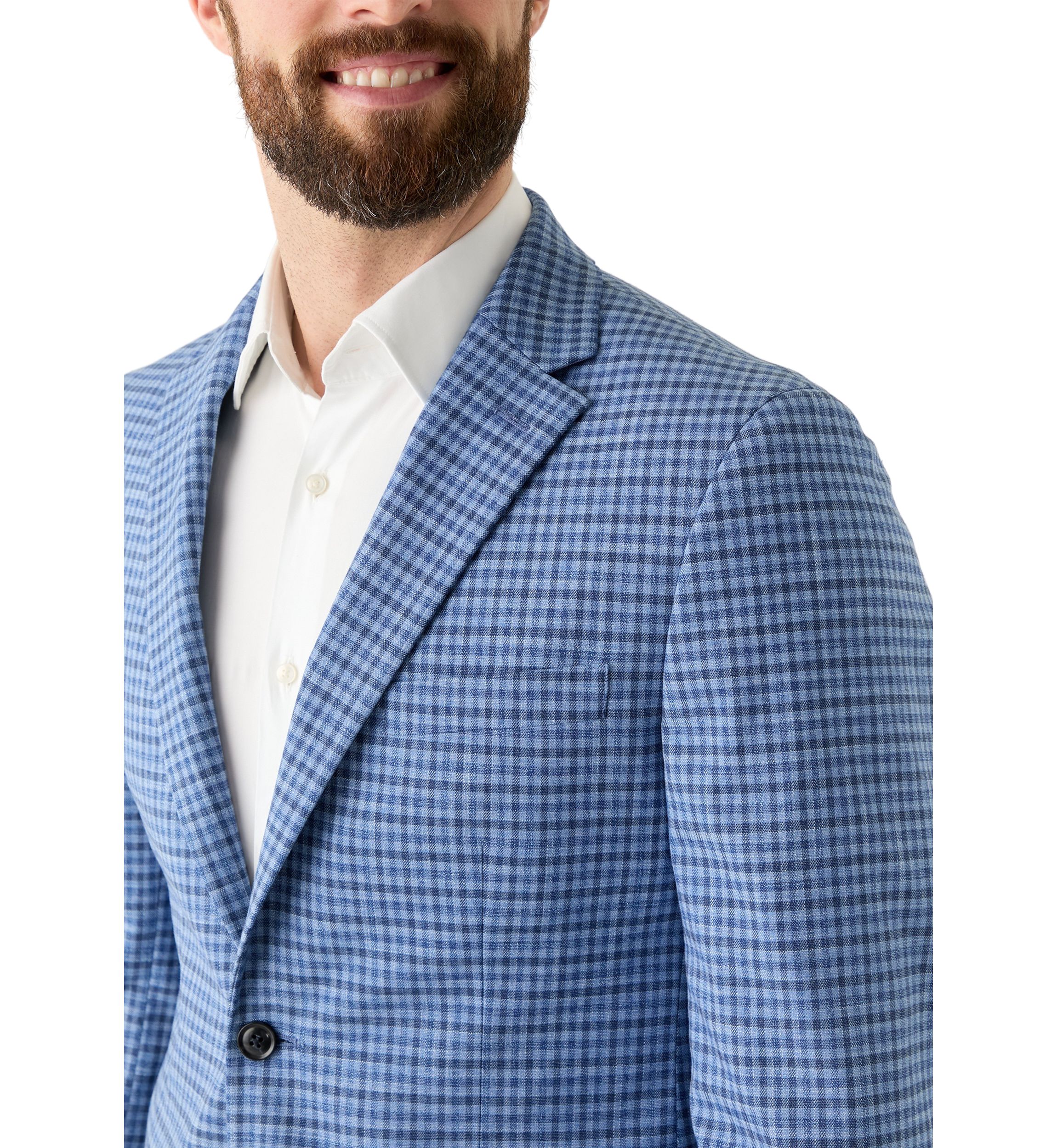 Single Breasted Check Sportcoat
