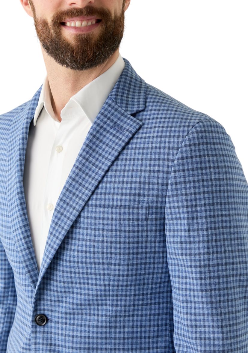 Single Breasted Check Sportcoat