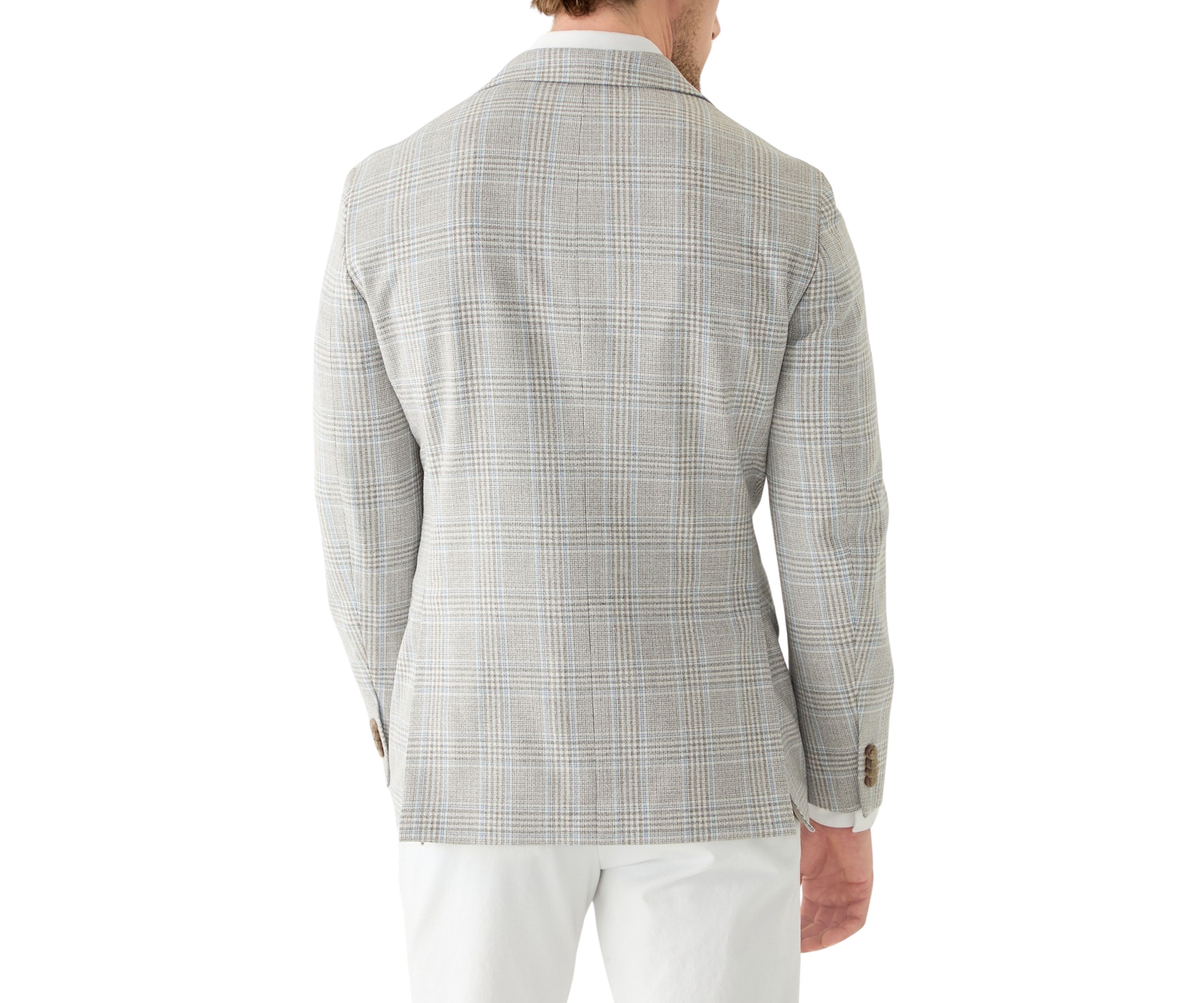 Tan Plaid Sport Coat