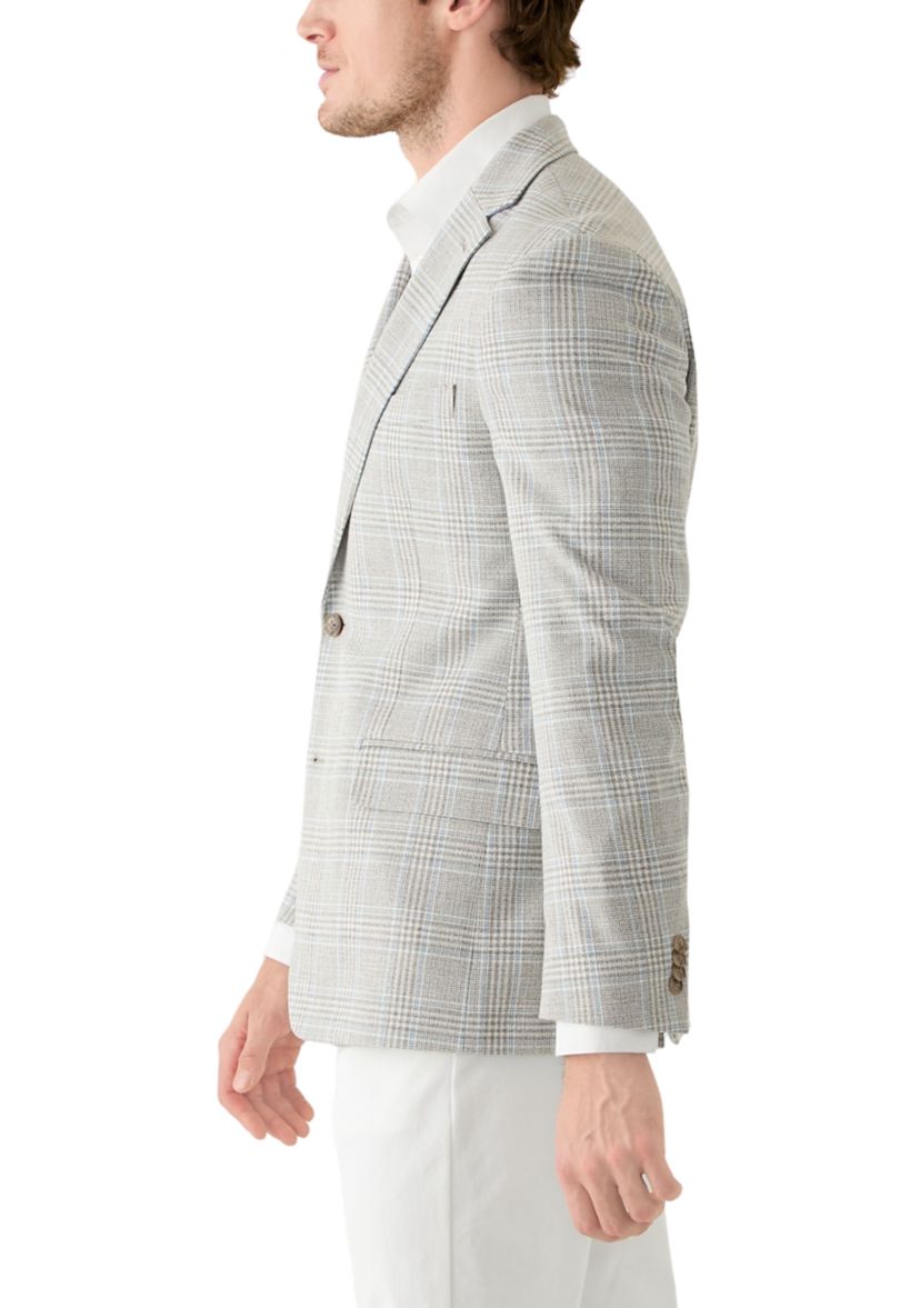 Tan Plaid Sport Coat