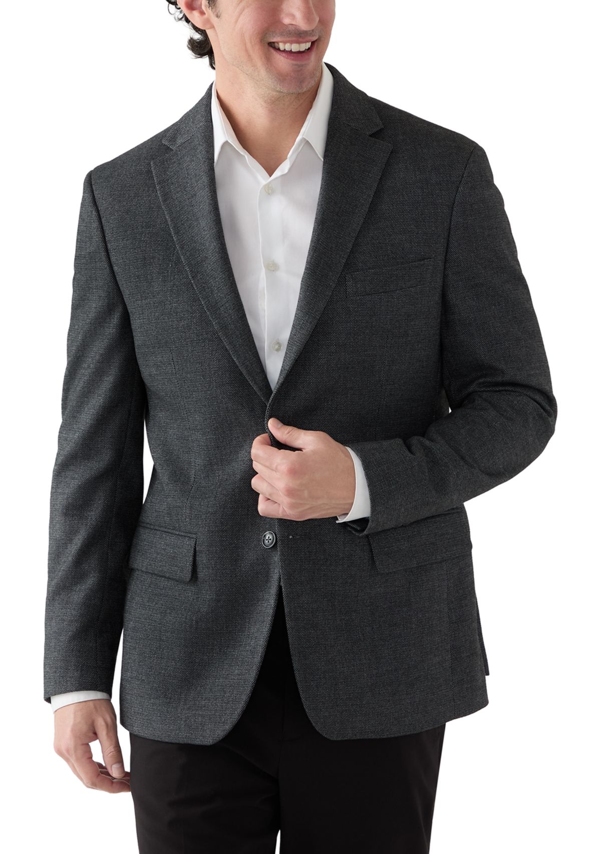 Mens Single Breasted Notch Lapel Sports Coat