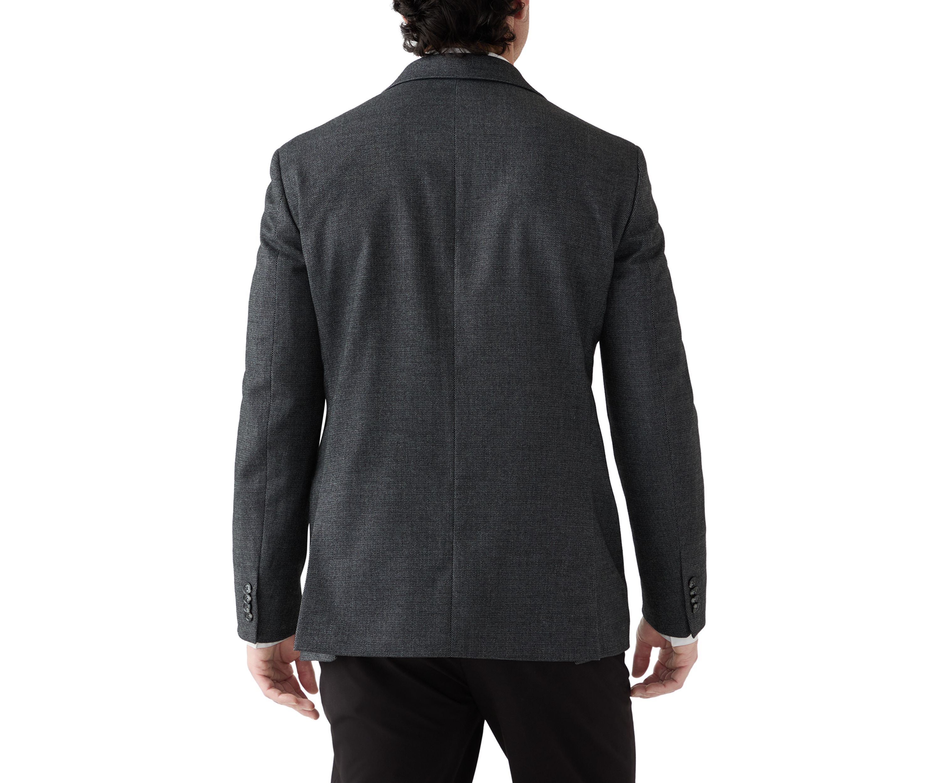 Mens Single Breasted Notch Lapel Sports Coat