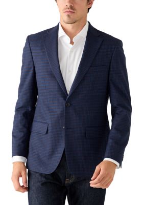 Tommy Hilfiger Men's Checked Modern Sport Coat, 50 Regular