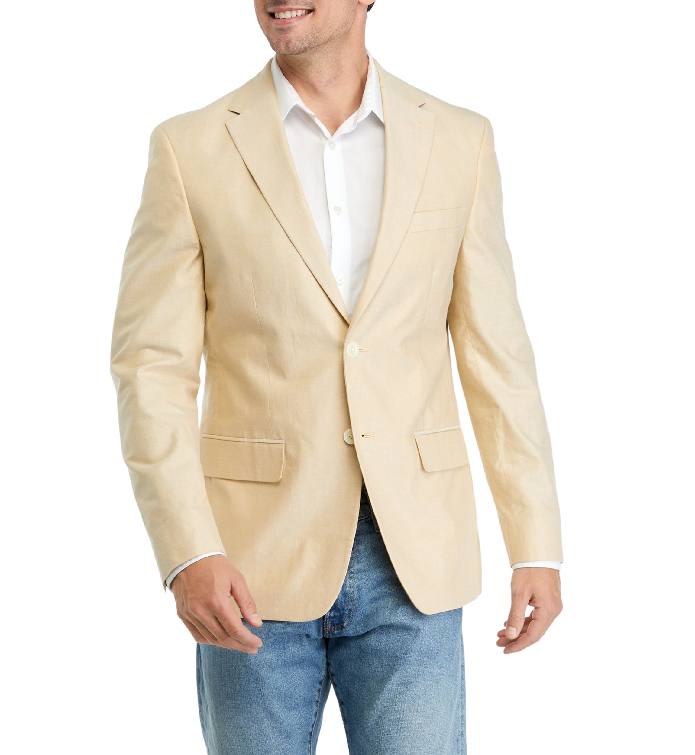  Single Breasted 2-Button Sport Coat 