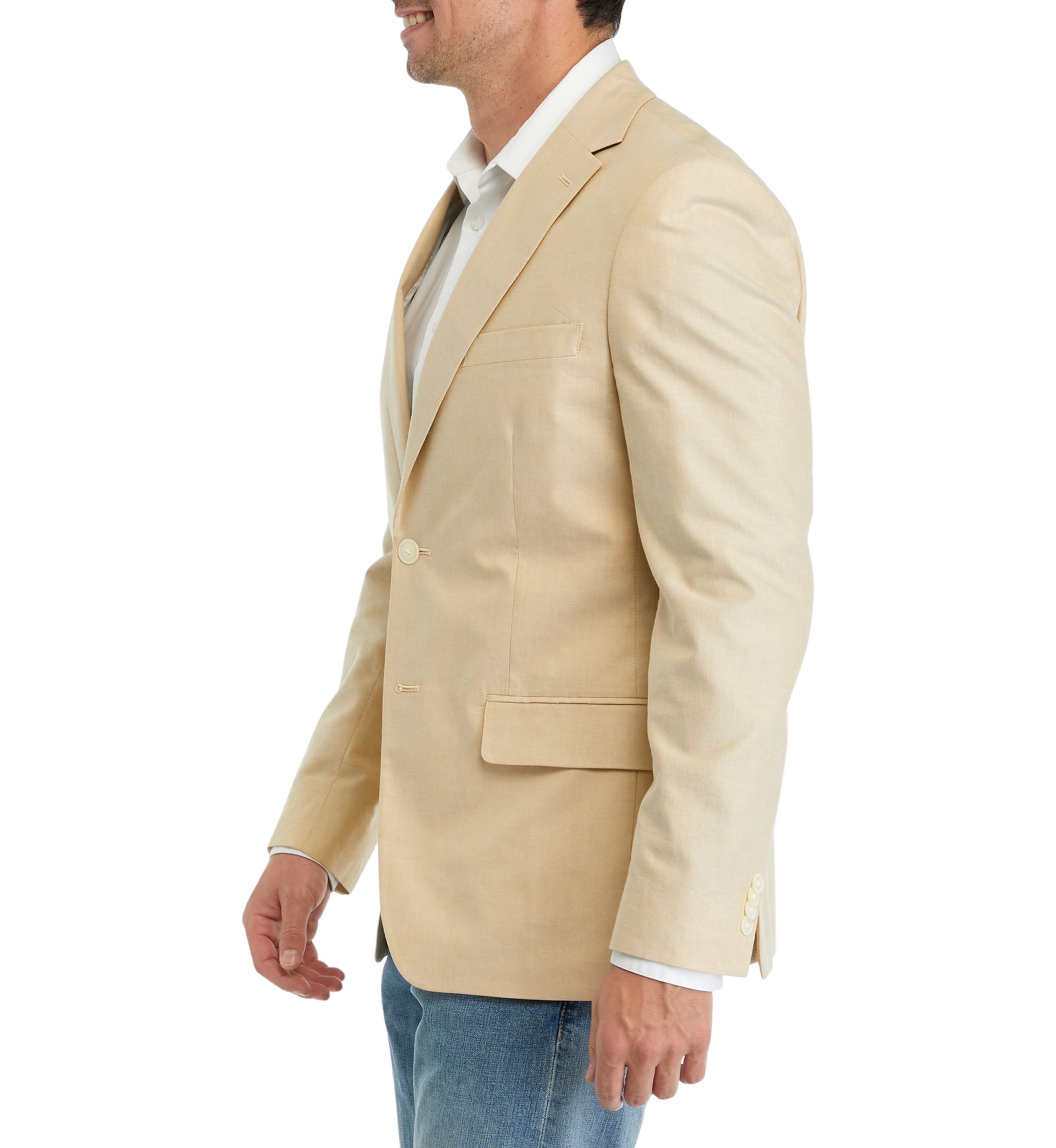  Single Breasted 2-Button Sport Coat 