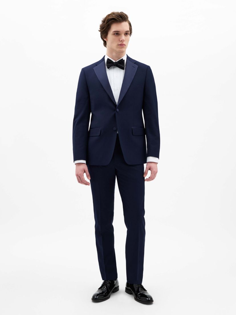 Navy Twill Classic Sport Coats