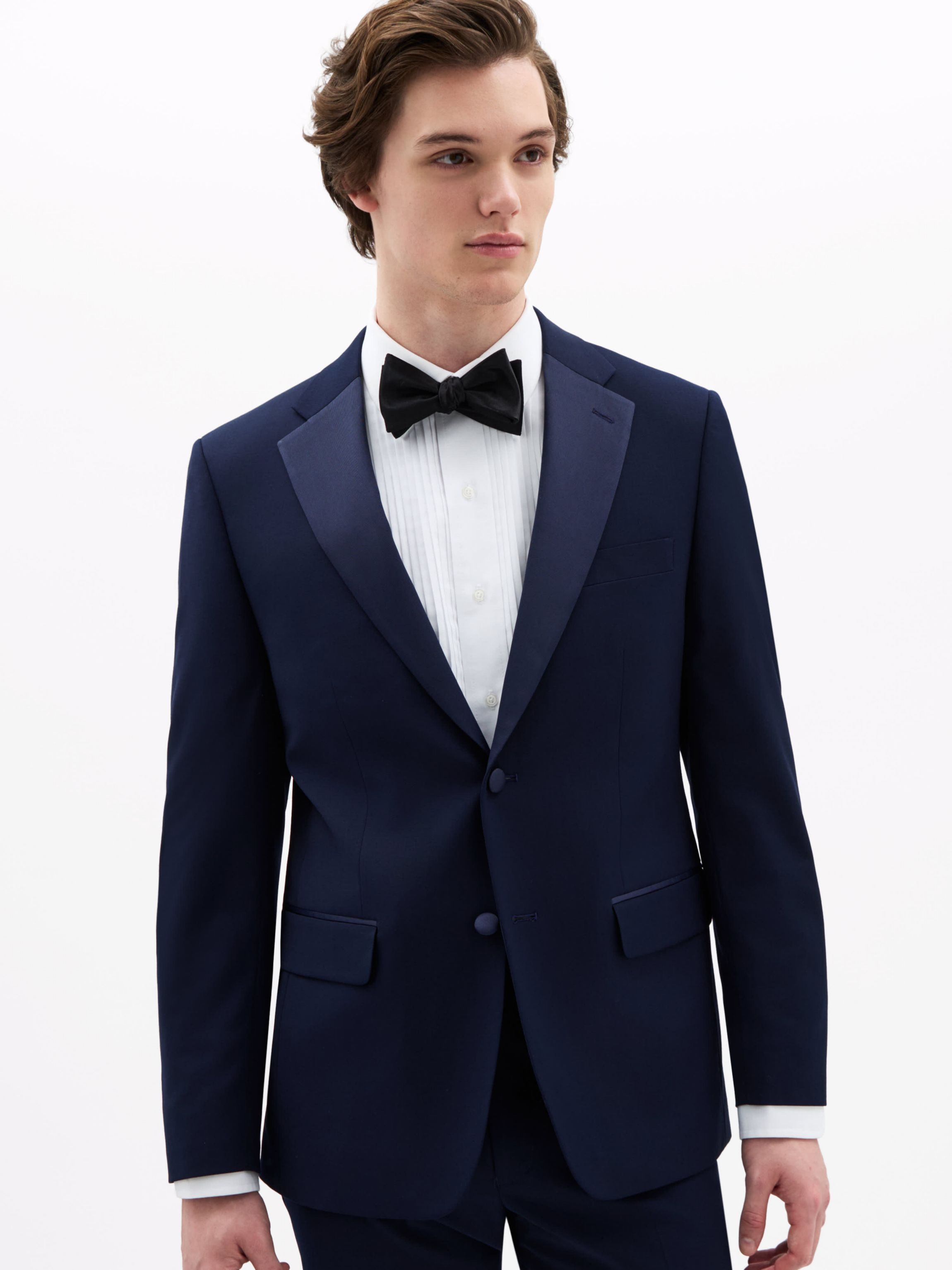 Navy Twill Classic Sport Coats