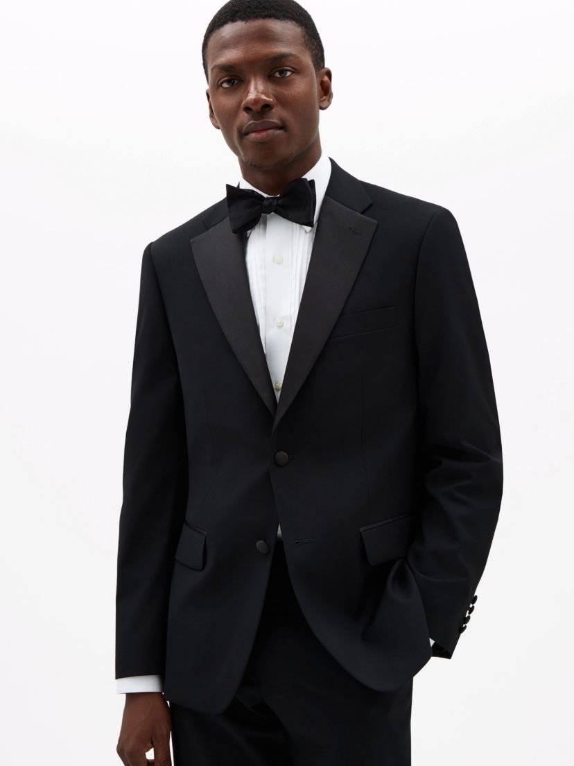 Black Twill Classic Sport Coats