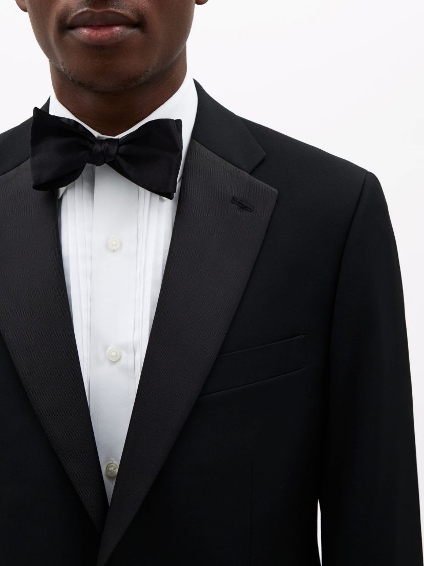 Black Twill Classic Sport Coats