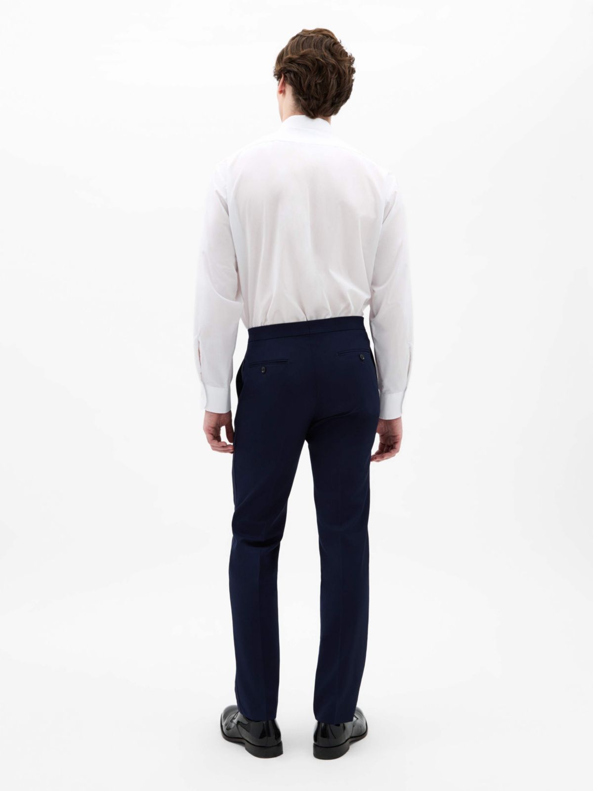 Navy Twill Classic Pants
