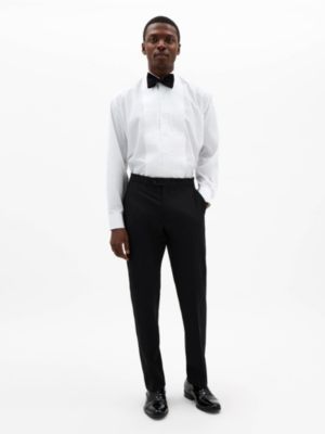 Tommy Hilfiger Men's Black Twill Classic Pants