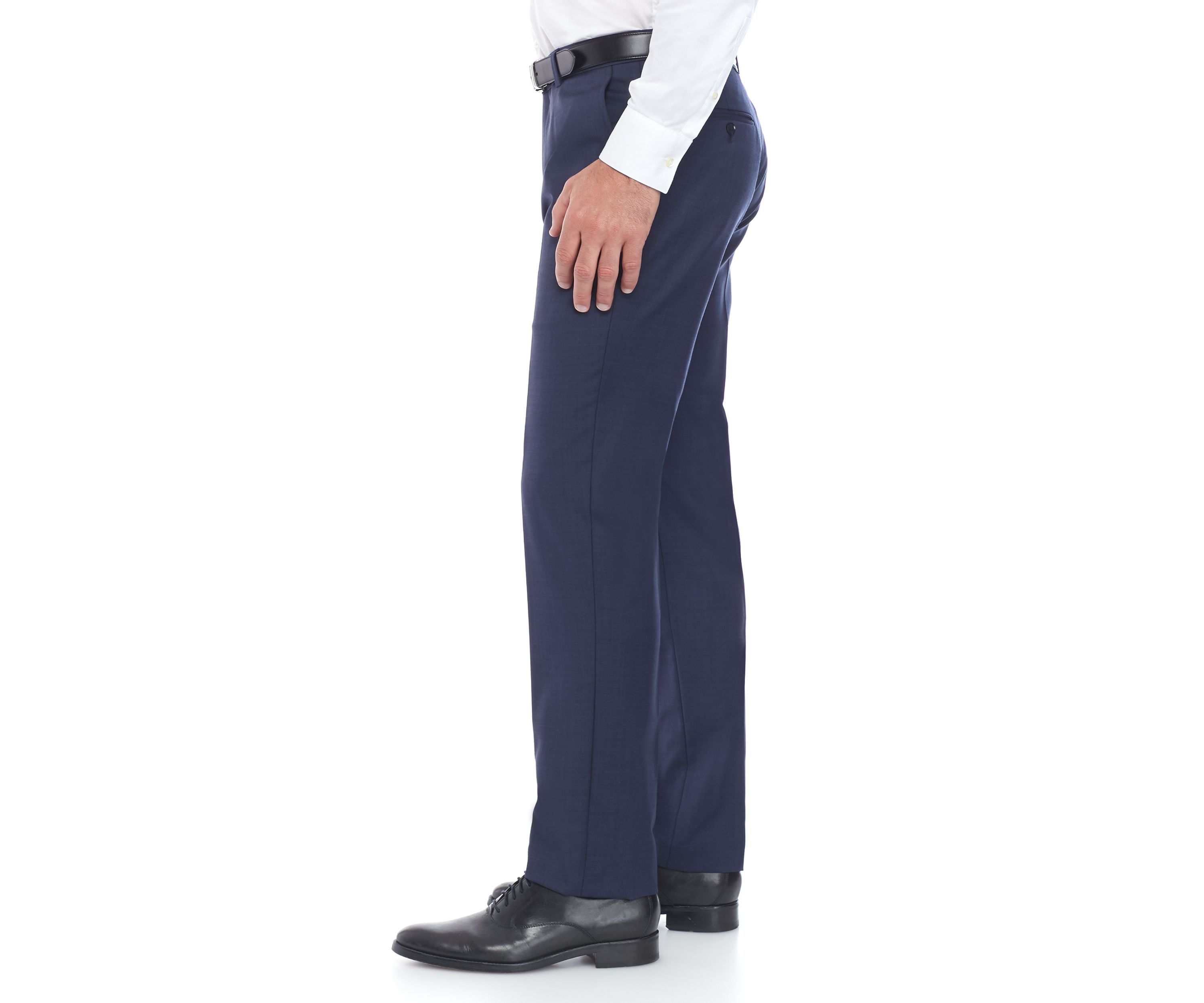 Sharkskin Stretch Classic Fit Suit Separate Pants