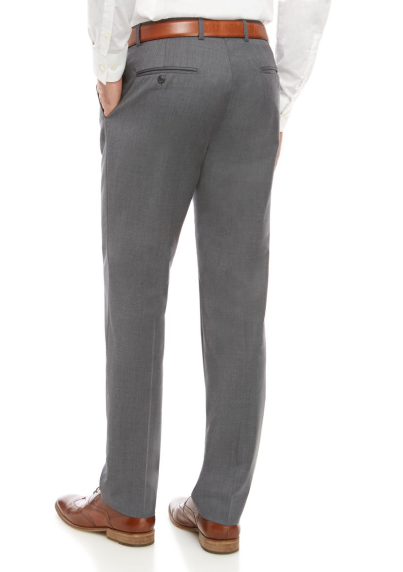 Solid Stretch Classic Fit Suit Separate Pants