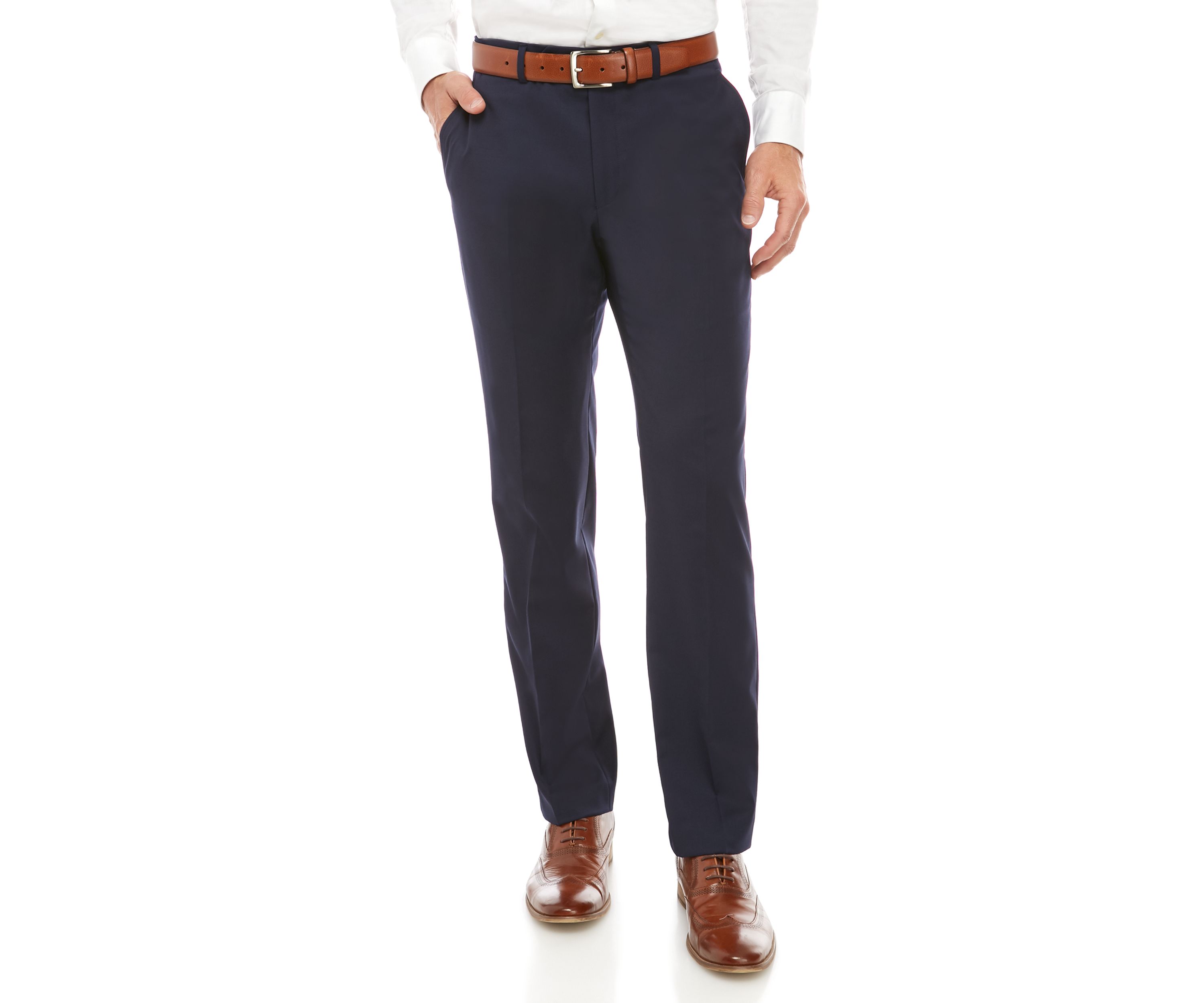 Twill Stretch Classic Fit Suit Separate Pants