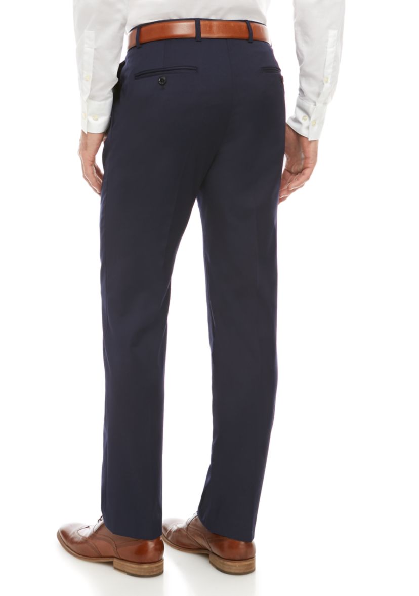 Twill Stretch Classic Fit Suit Separate Pants