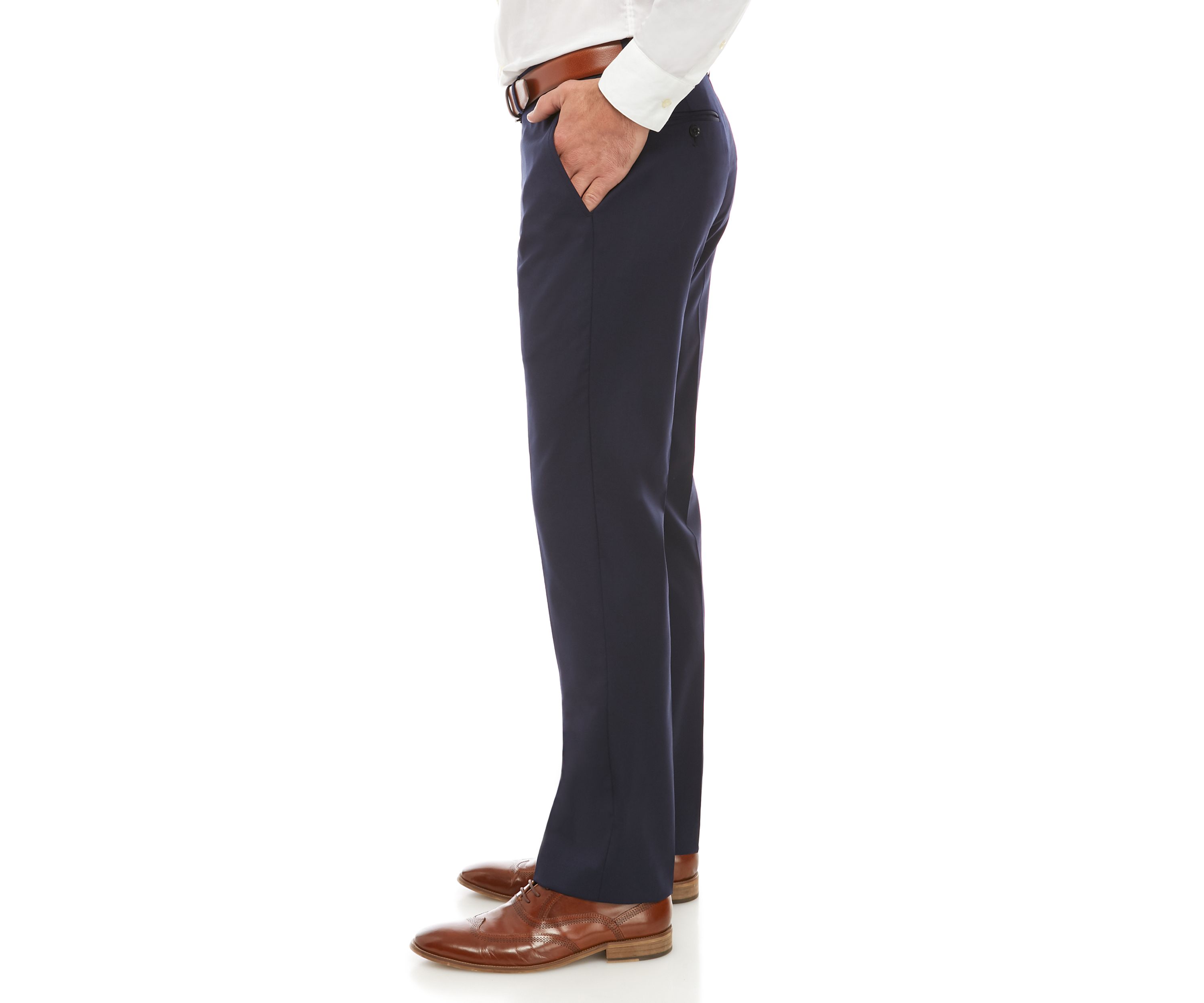 Twill Stretch Classic Fit Suit Separate Pants