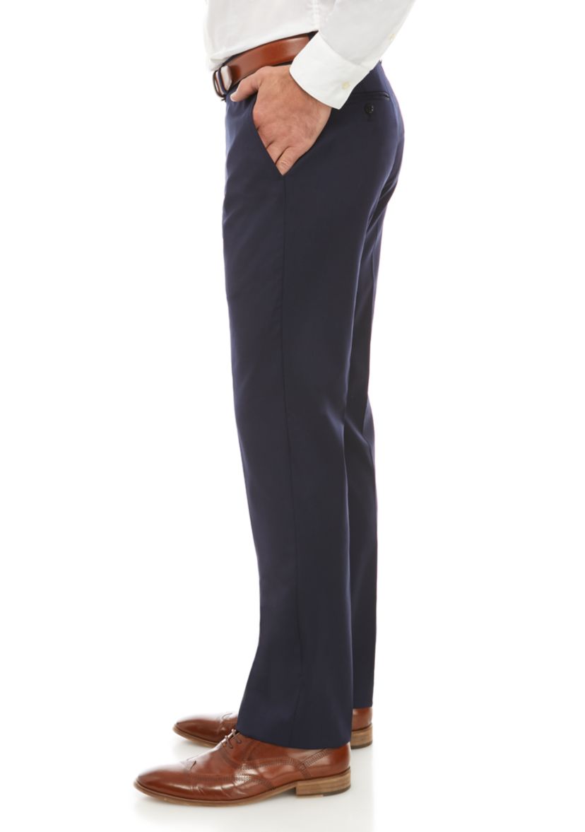 Twill Stretch Classic Fit Suit Separate Pants