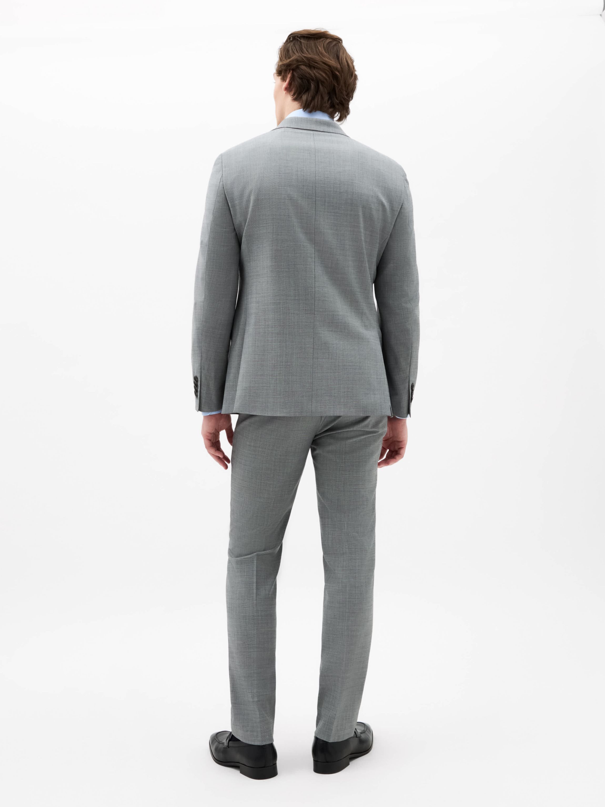 Black/White Sharkskin Classic Sport Coats