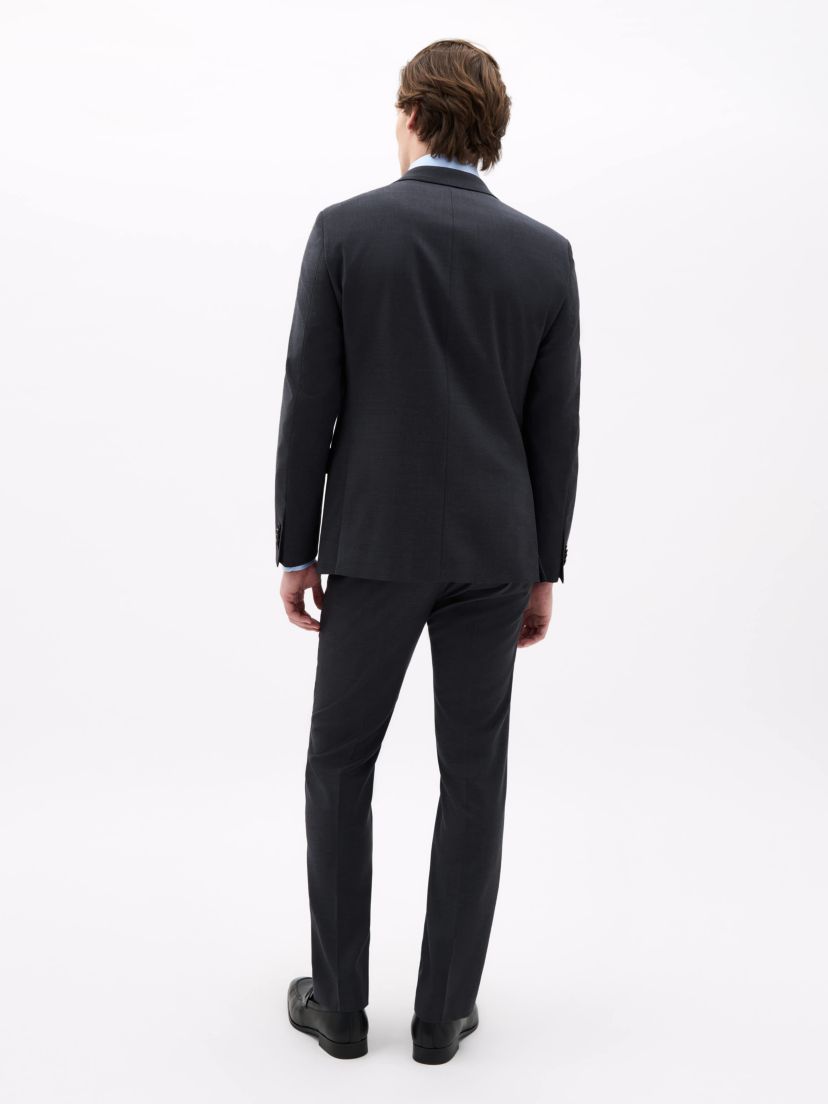 Charcoal Twill Classic Sport Coats