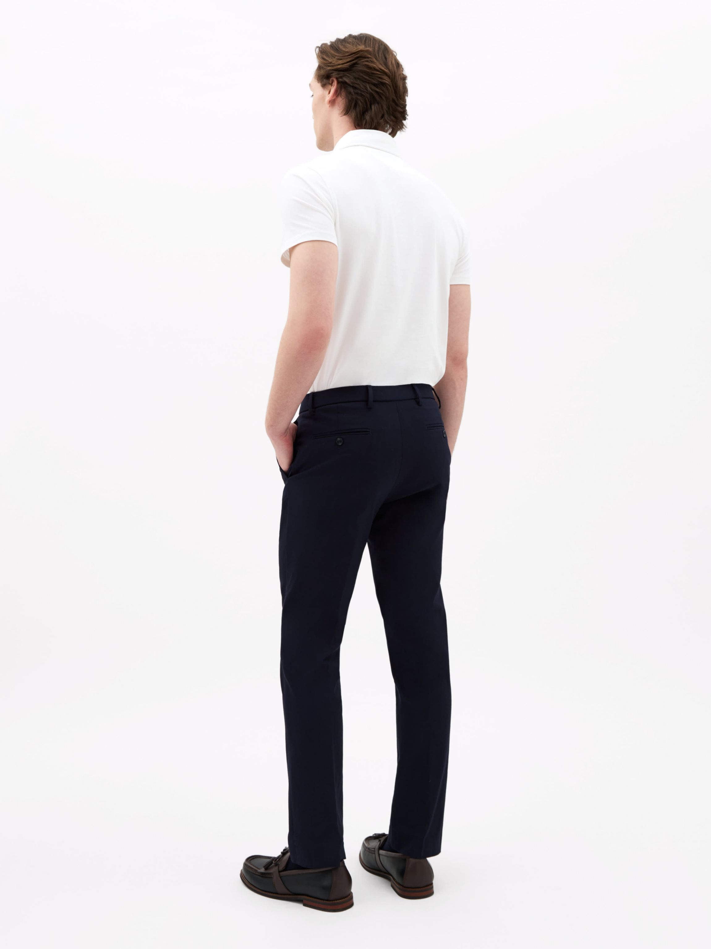 Navy Stretch Dress Pants