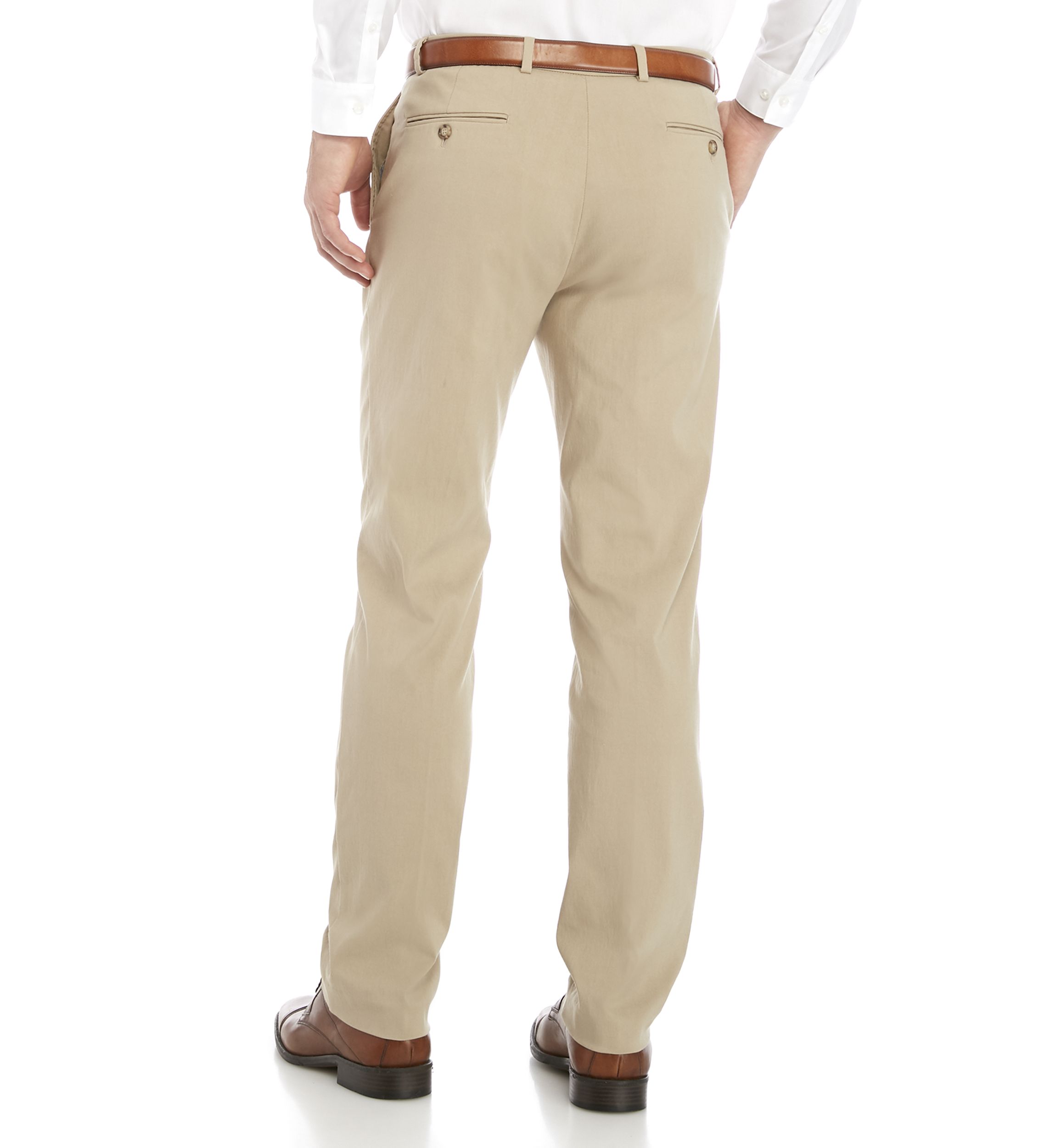 Tan Stretch Dress Pants