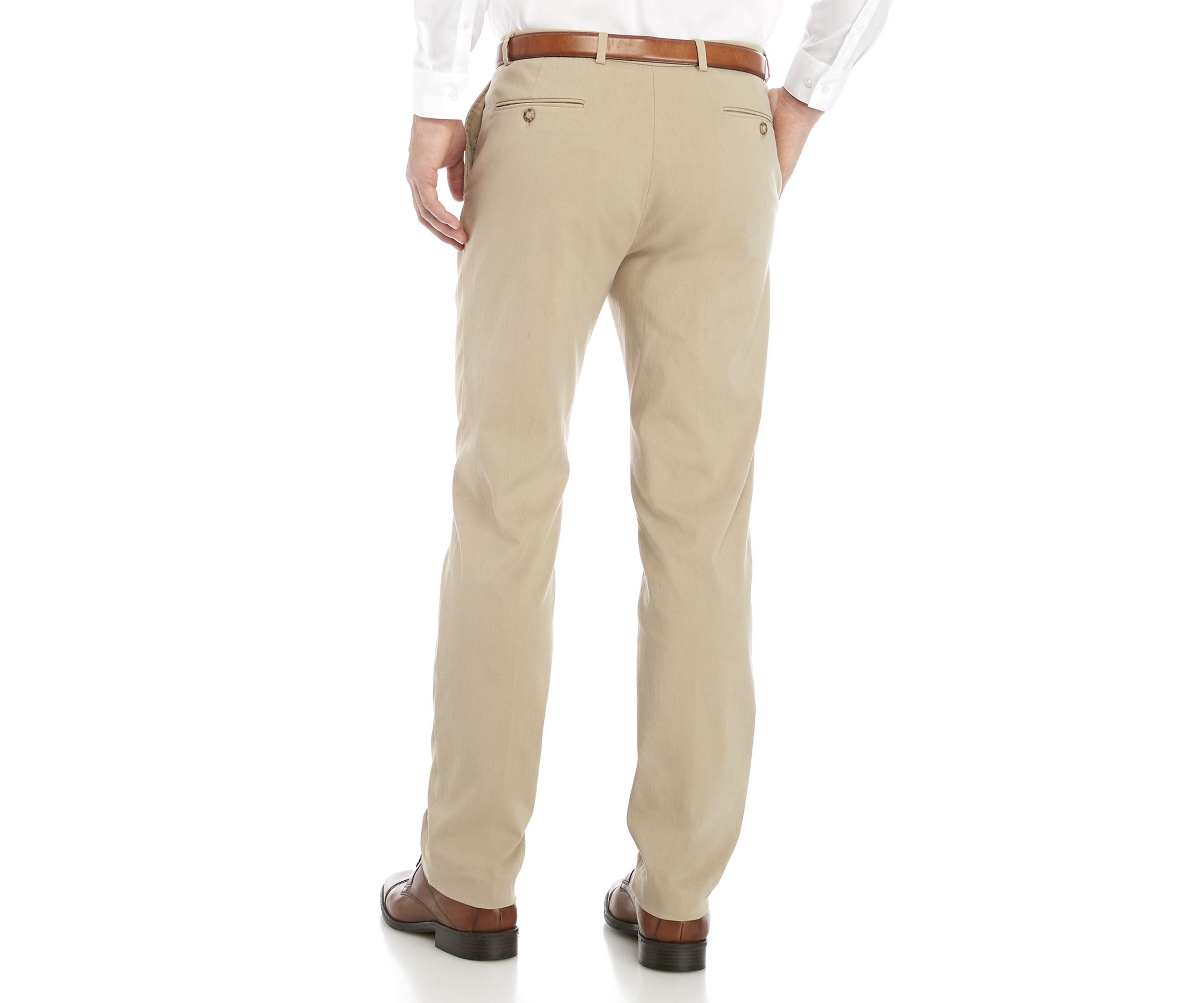 Tan Stretch Dress Pants