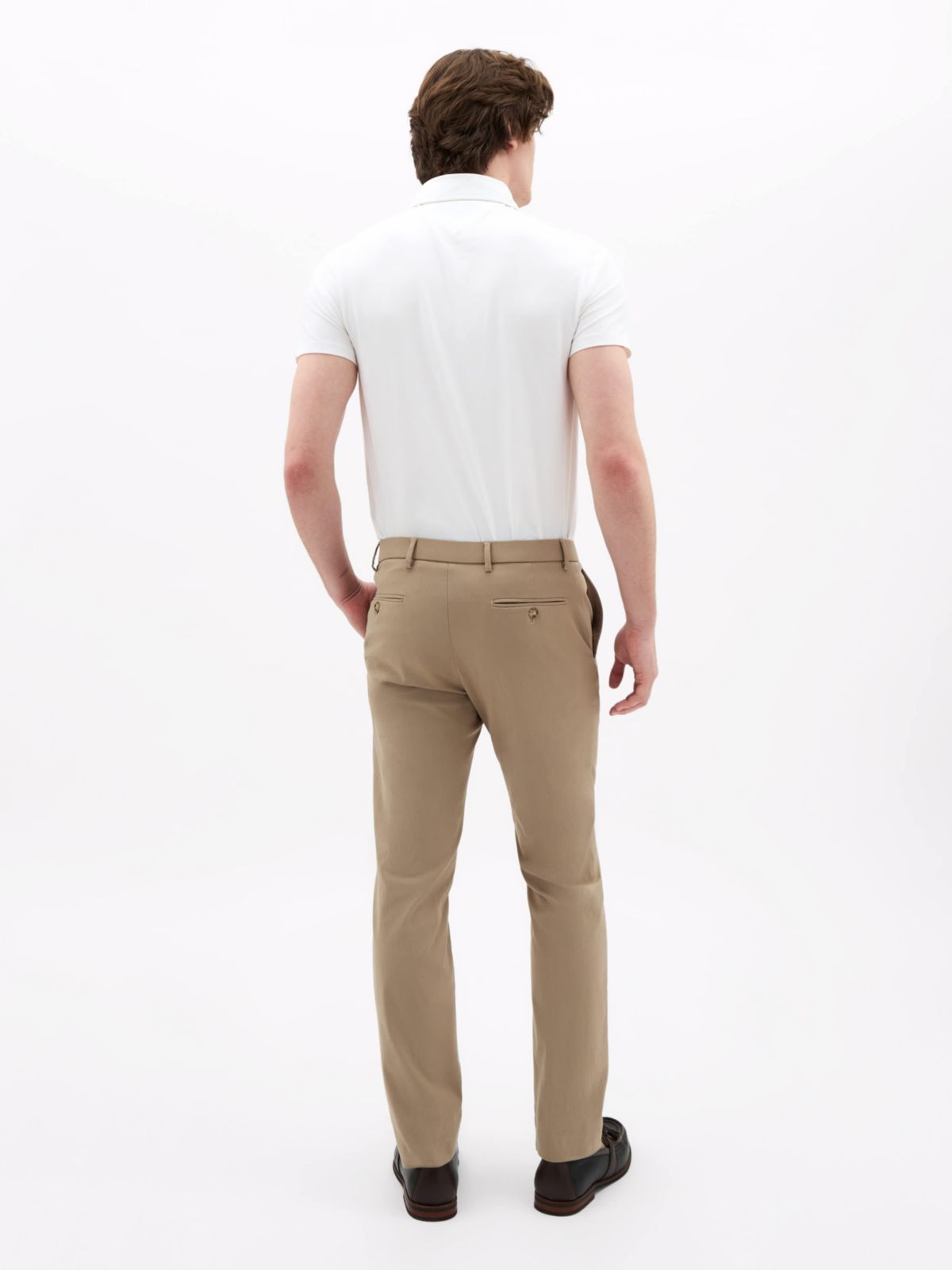 Tan Stretch Dress Pants