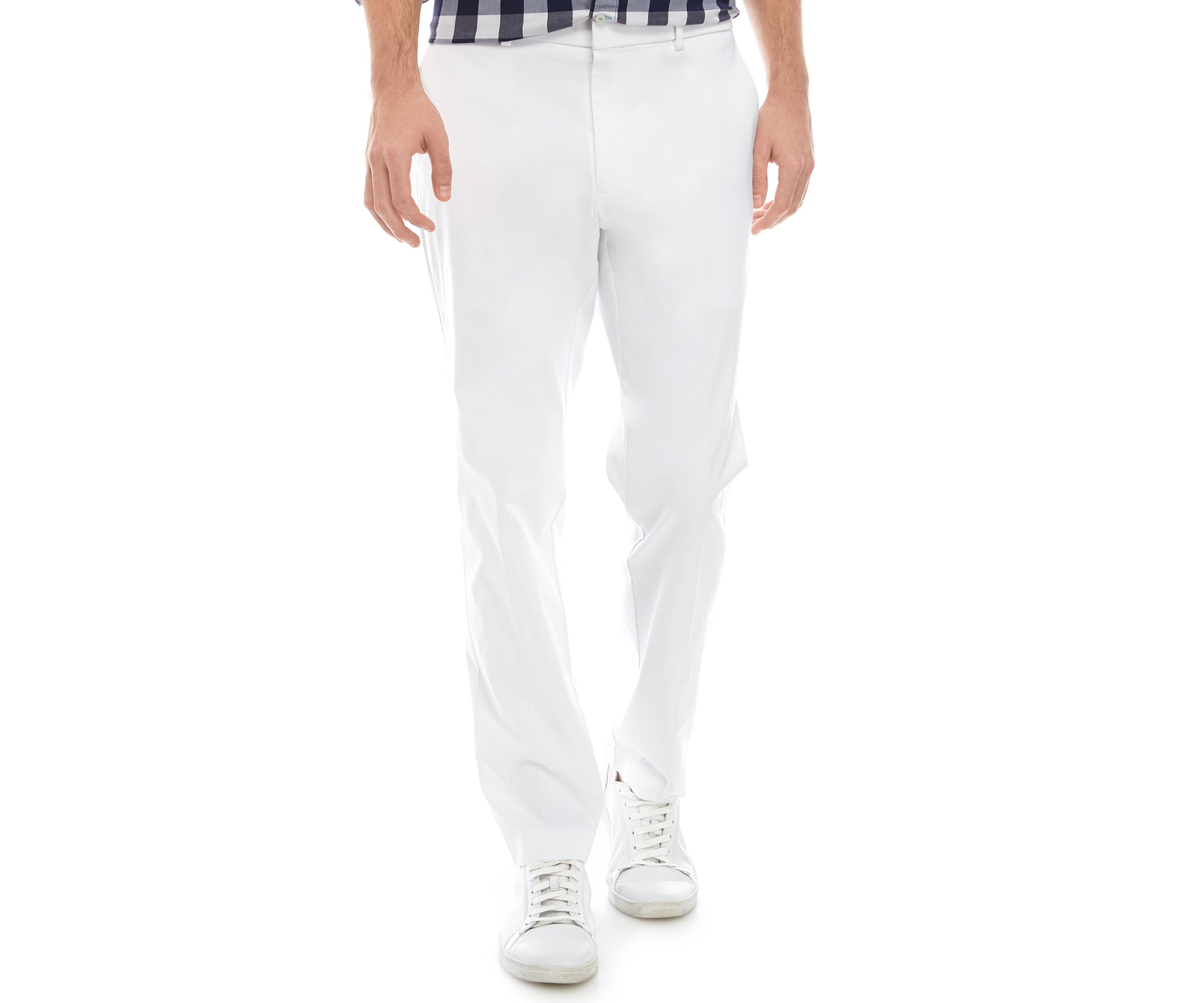 White Fashion Pants 