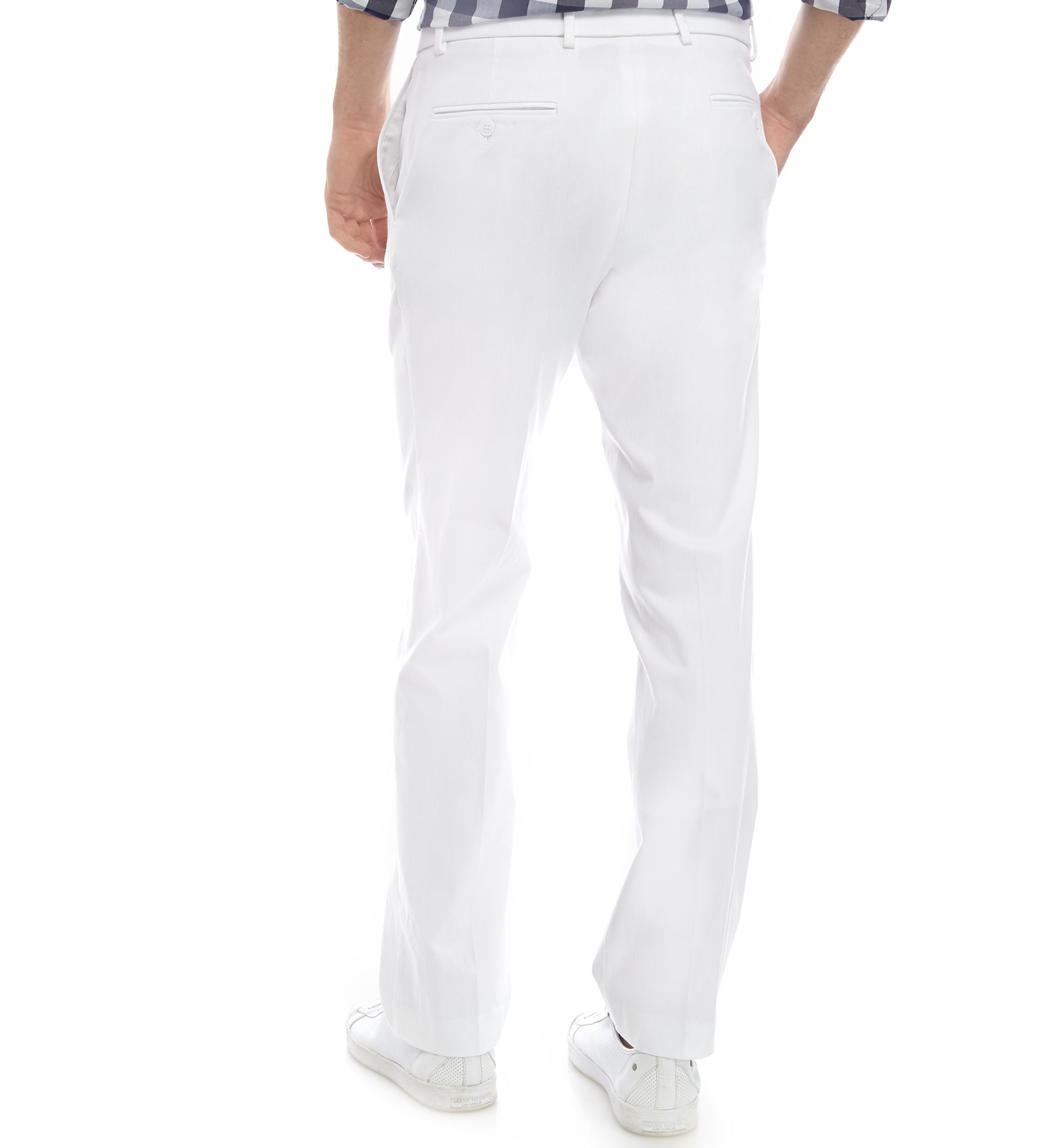 White Fashion Pants 