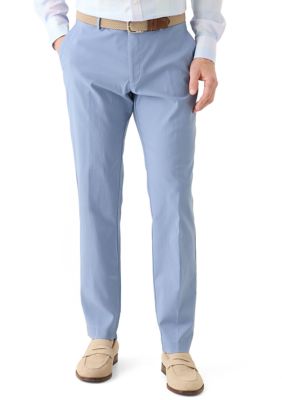 Tommy Hilfiger Men's Flex Pants, Light Blue, 40 x 32