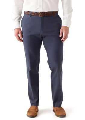 Tommy Hilfiger Men's Flex Pants, Navy Blue, 34 x 32