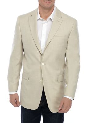 Tommy Hilfiger Tan White Diagonal Step Weave Sport Coat | belk