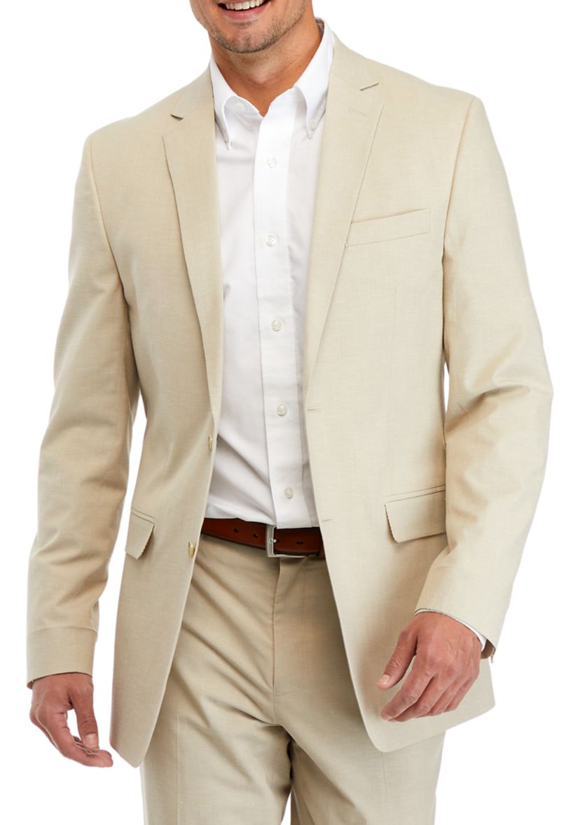   Linen Blend Sport Coat 