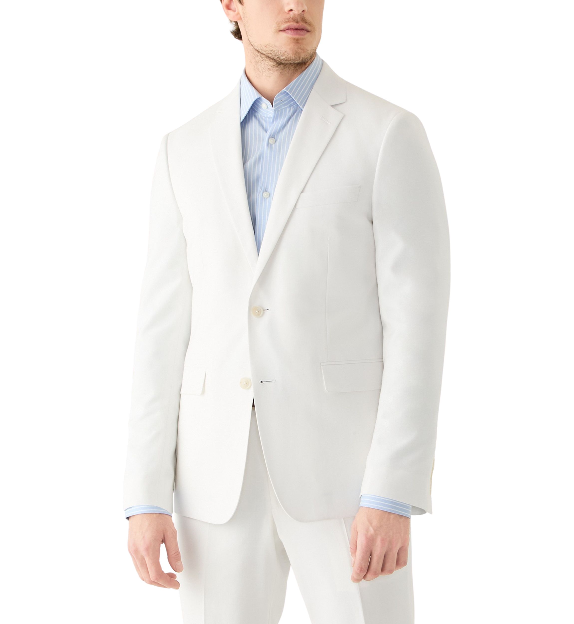 Mens White Suit Separate Jacket