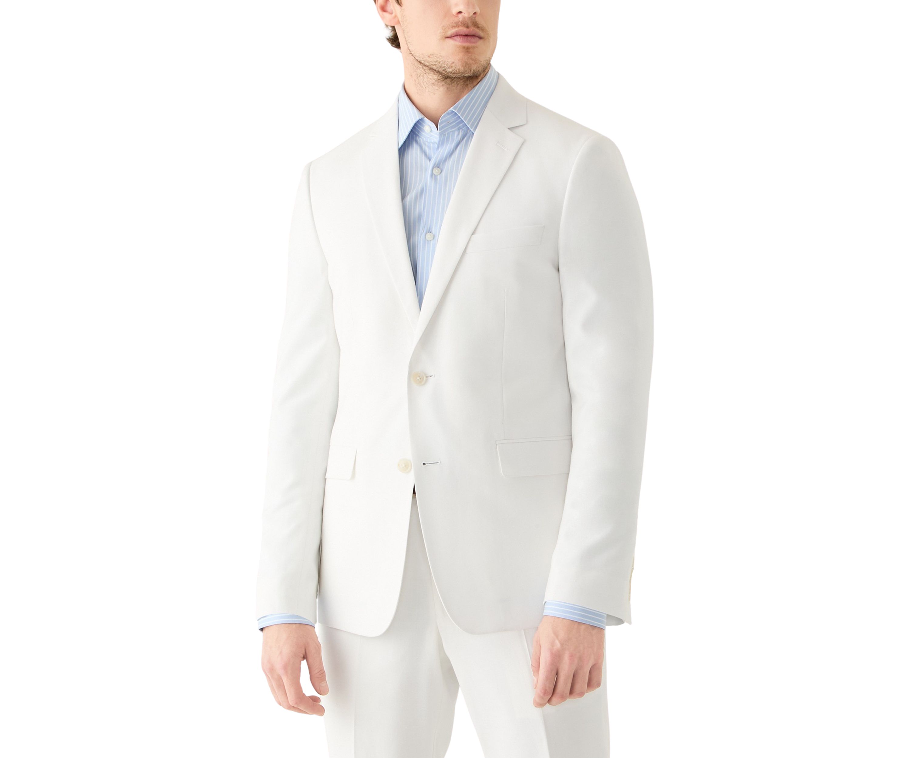 Mens White Suit Separate Jacket