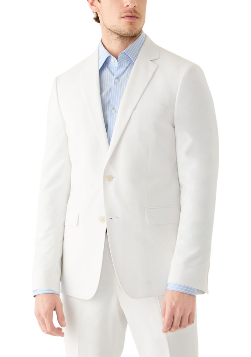 Mens White Suit Separate Jacket